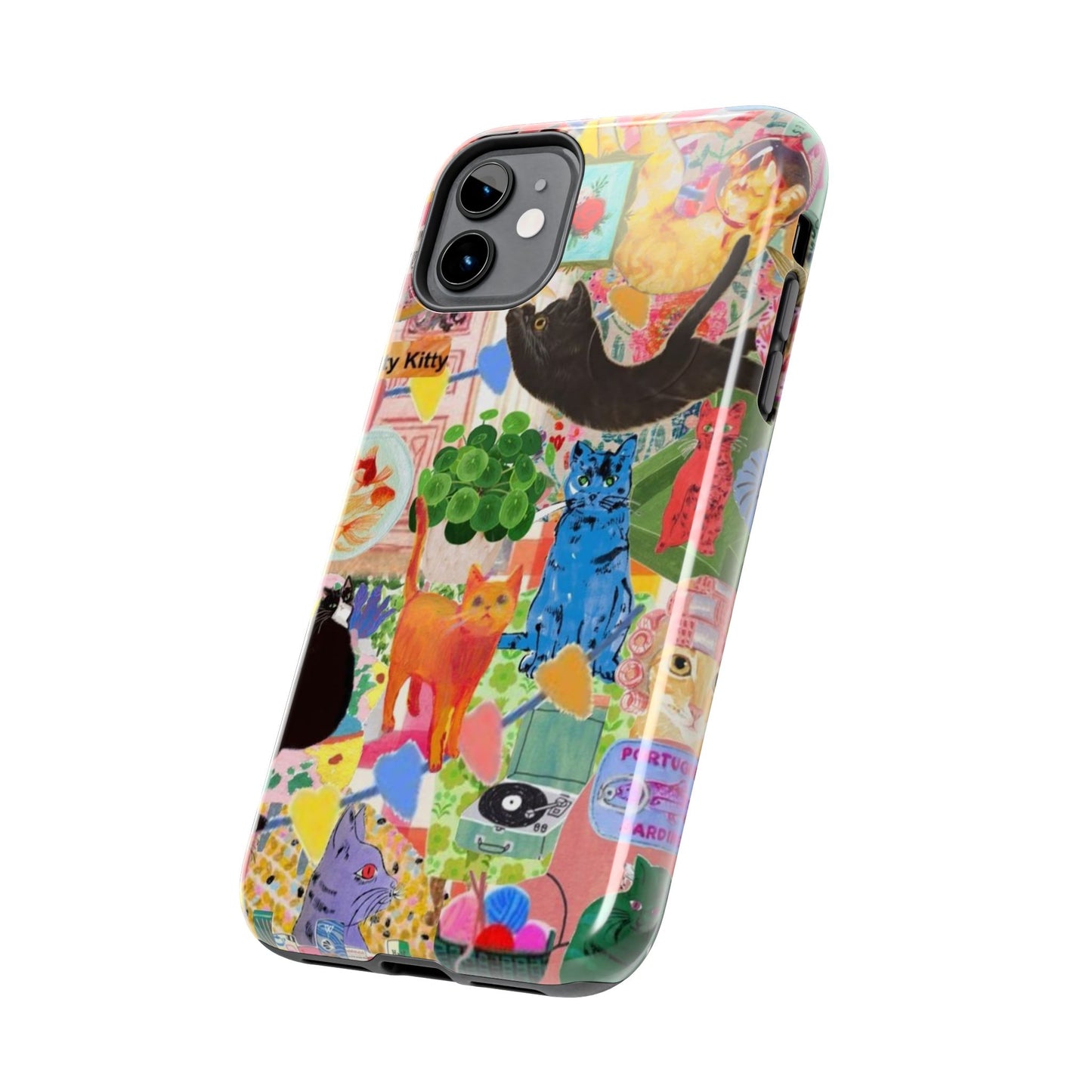Colorful Cat Phone Case