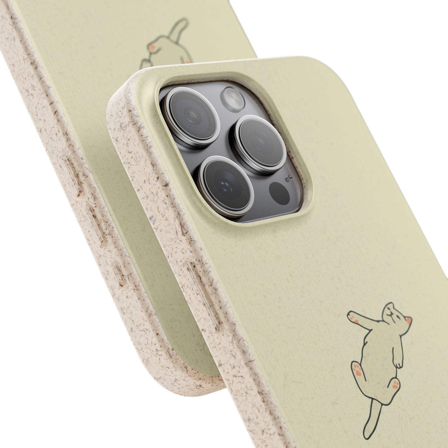 Eco-Friendly Cat Biodegradable Phone Case