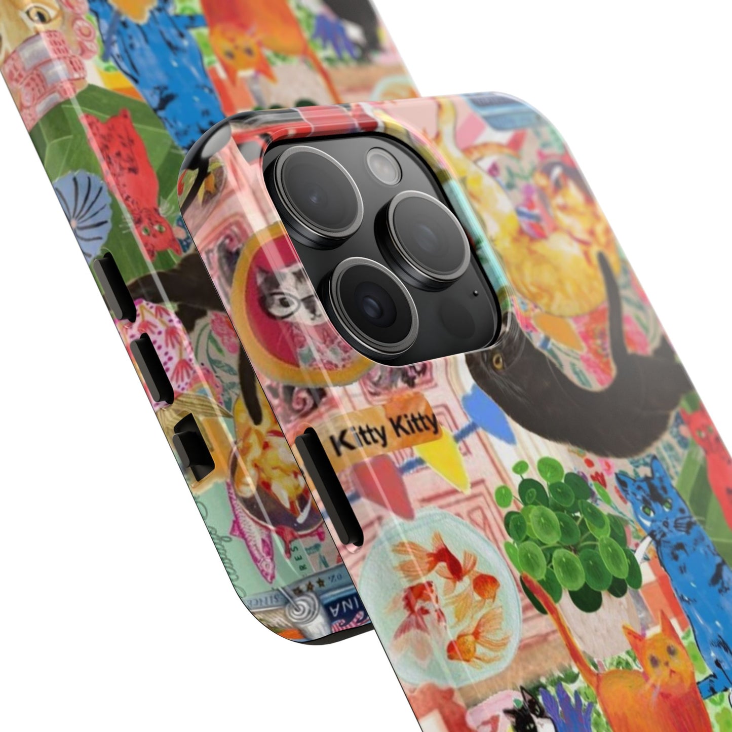 Colorful Cat Phone Case