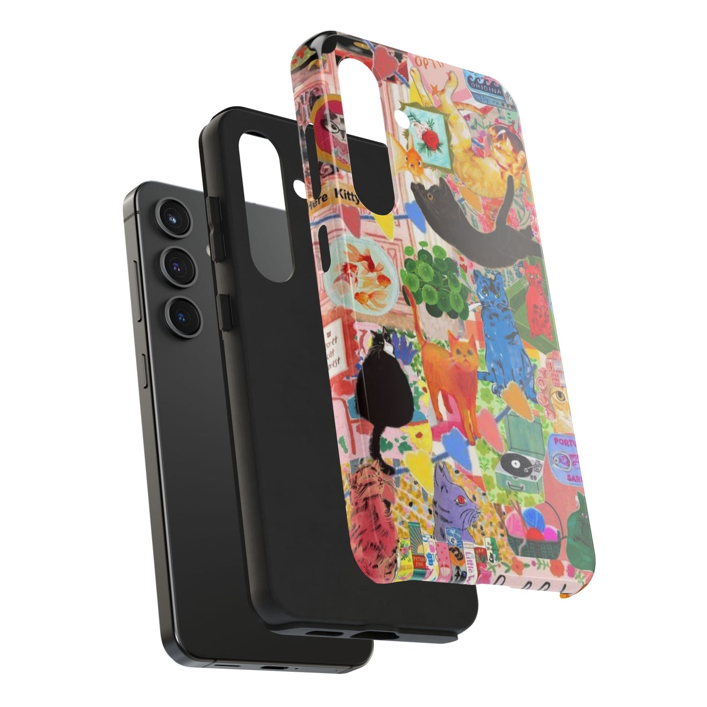 Colorful Cat Phone Case