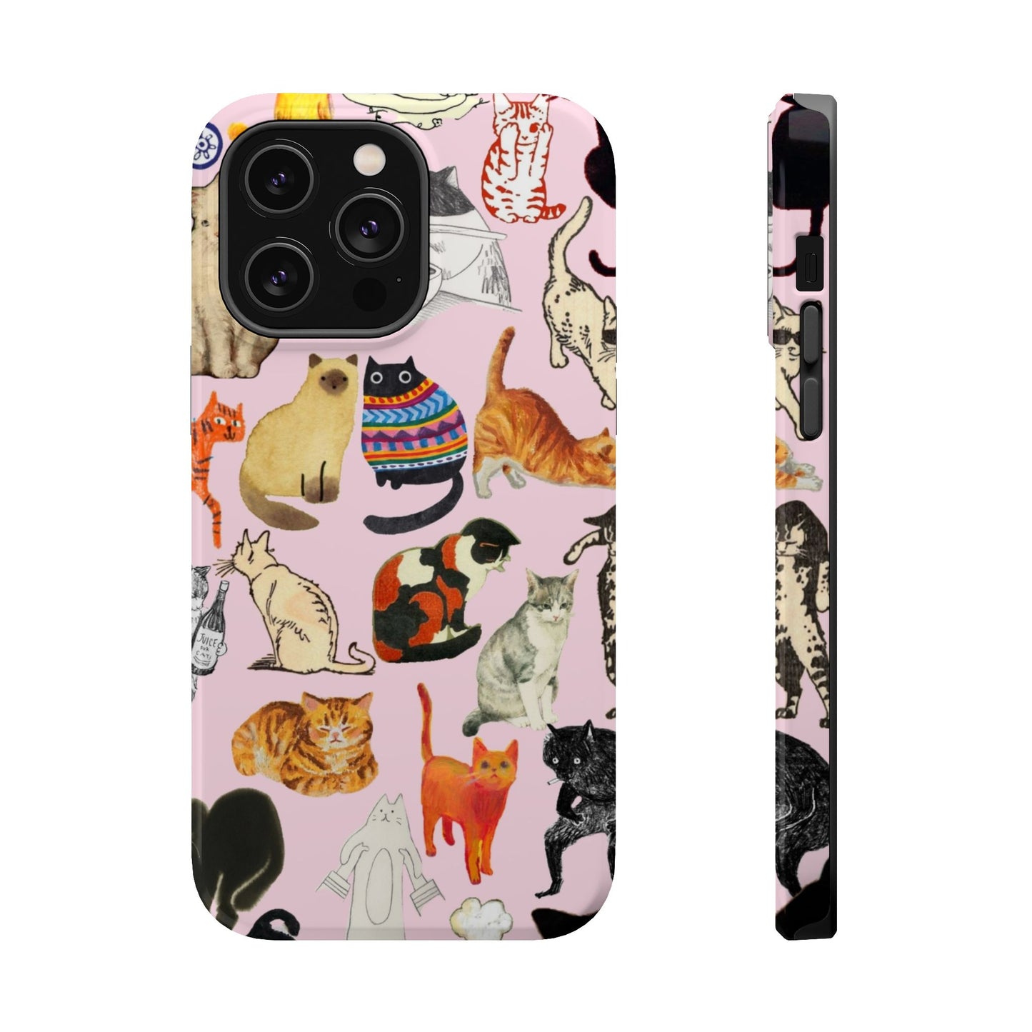 Cat Pattern Magsafe Case