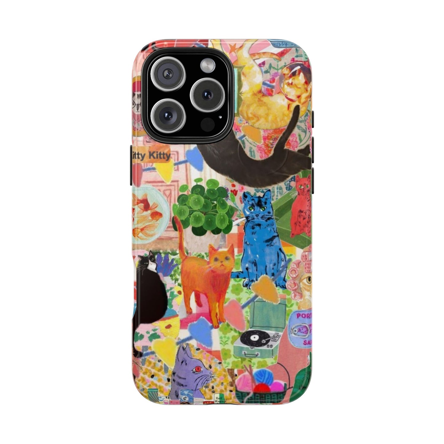 Colorful Cat Phone Case