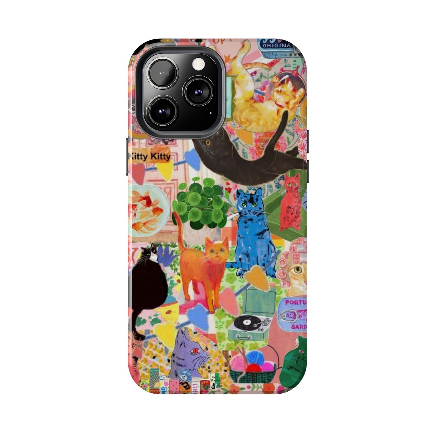 Colorful Cat Phone Case