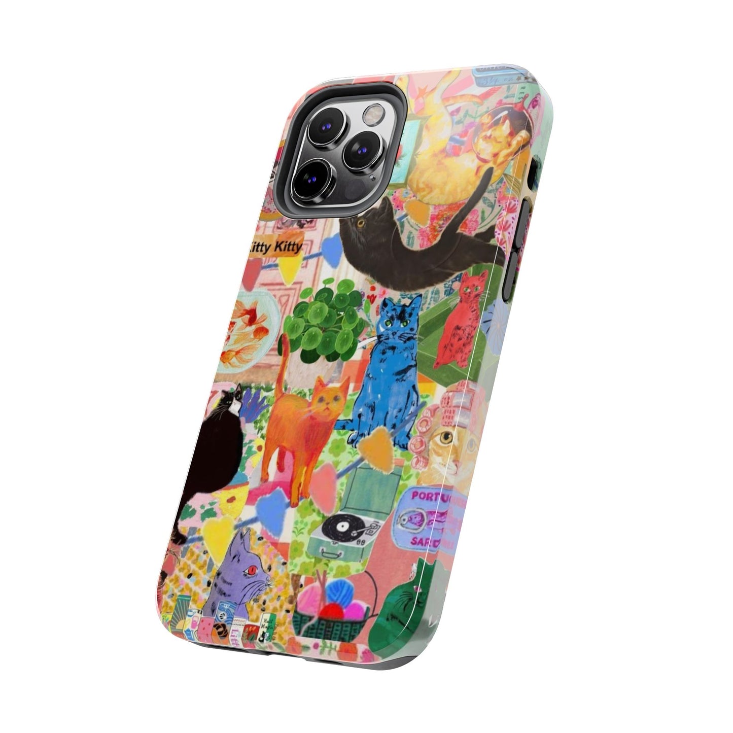 Colorful Cat Phone Case