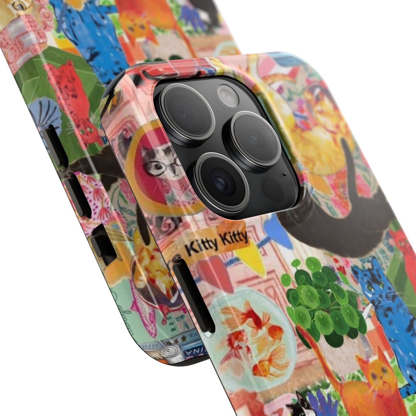 Colorful Cat Phone Case