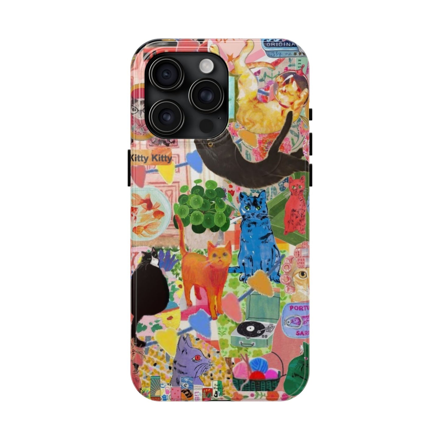 Colorful Cat Phone Case