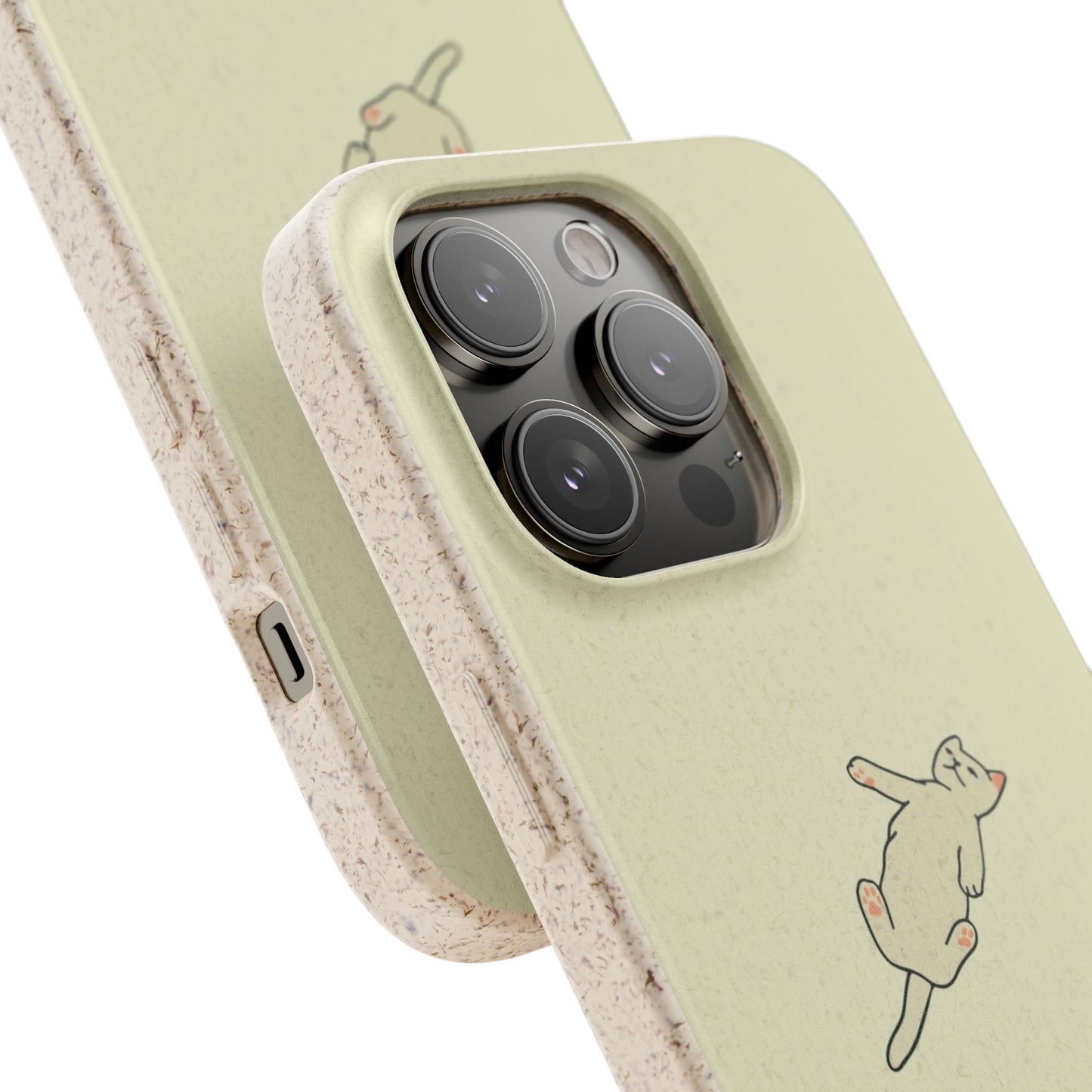 Eco-Friendly Cat Biodegradable Phone Case