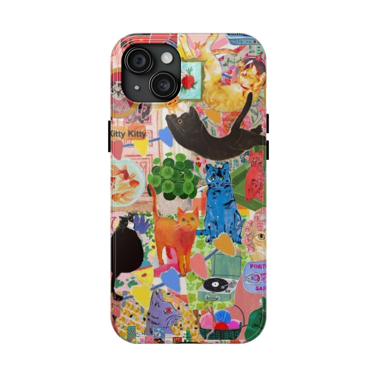 Colorful Cat Phone Case
