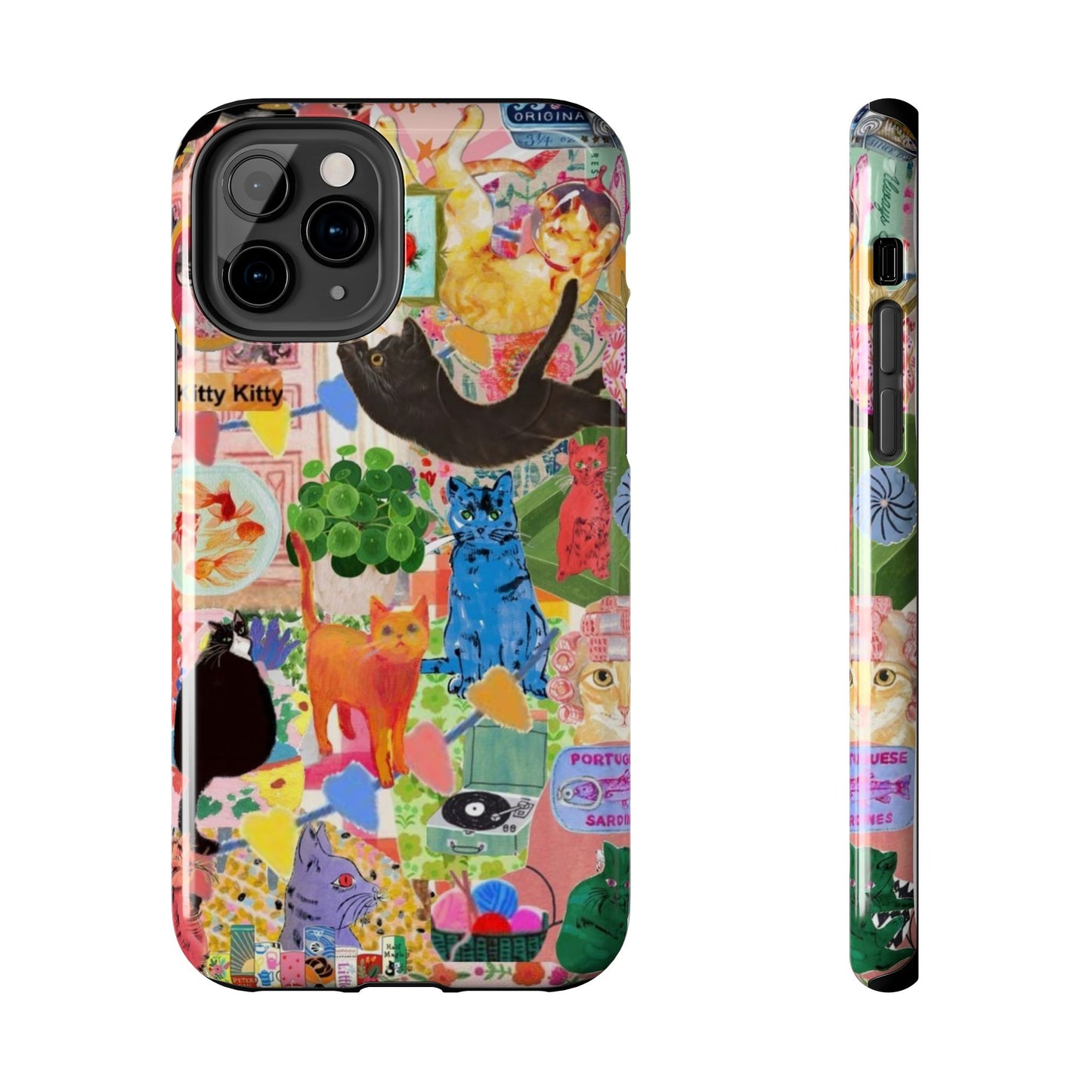 Colorful Cat Phone Case