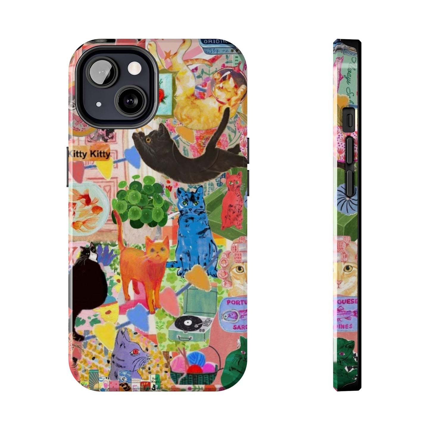 Colorful Cat Phone Case