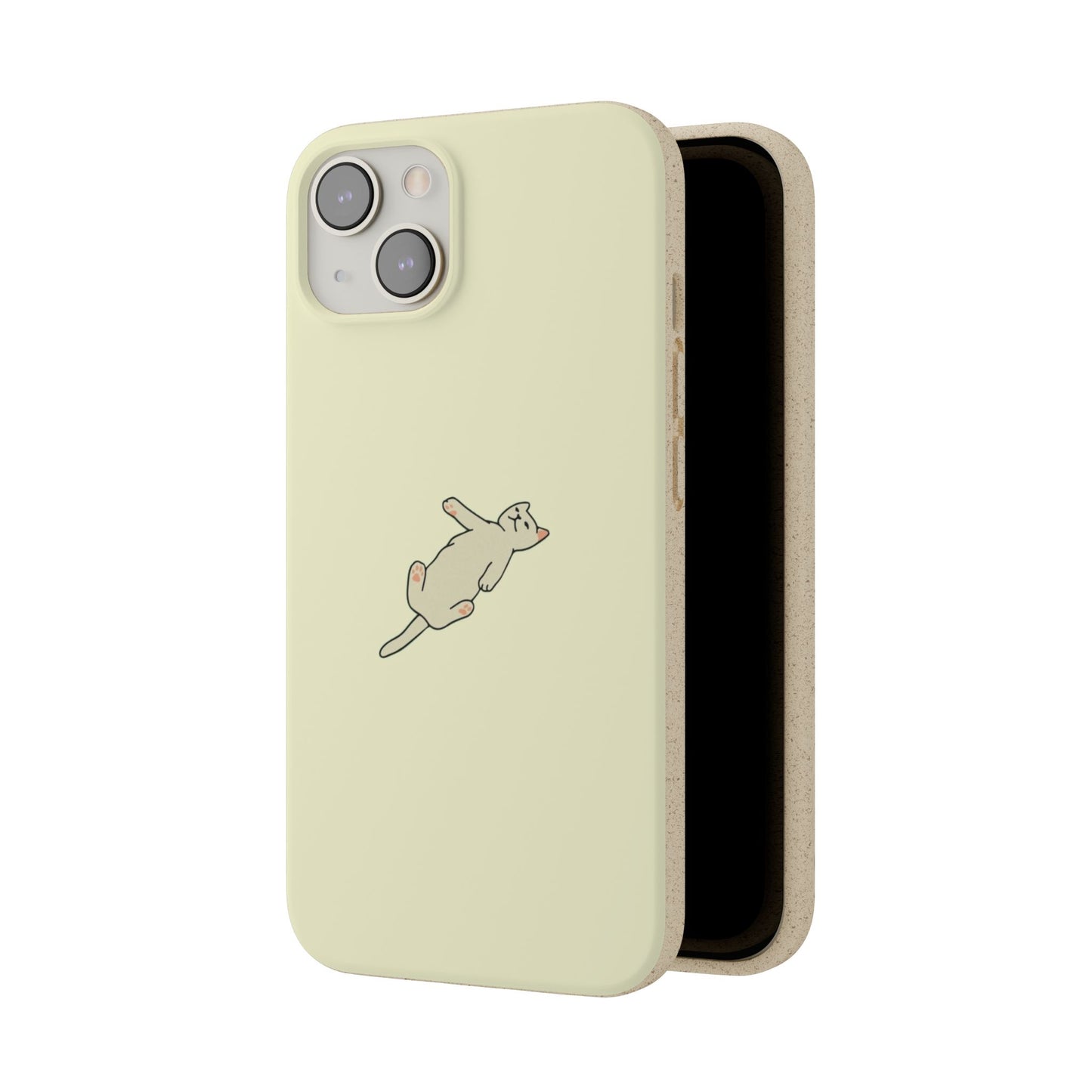 Eco-Friendly Cat Biodegradable Phone Case