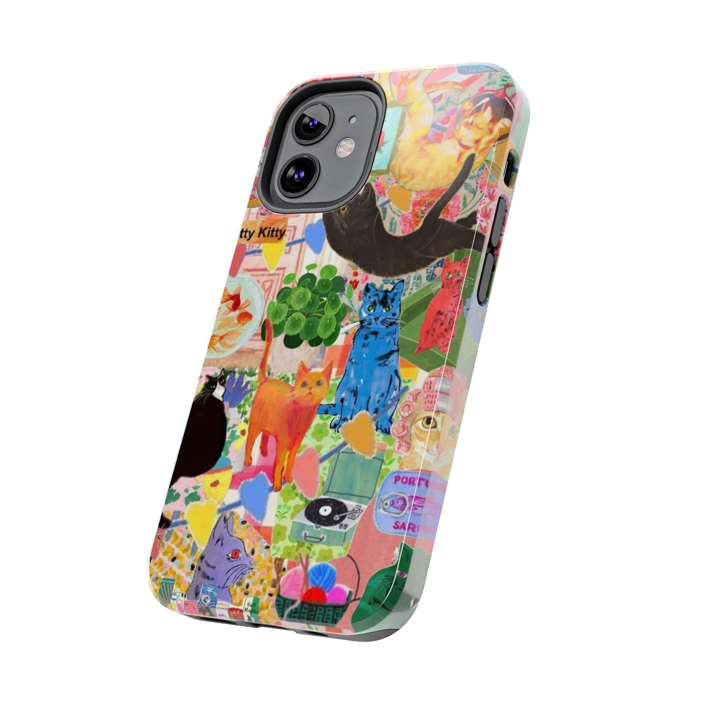 Colorful Cat Phone Case