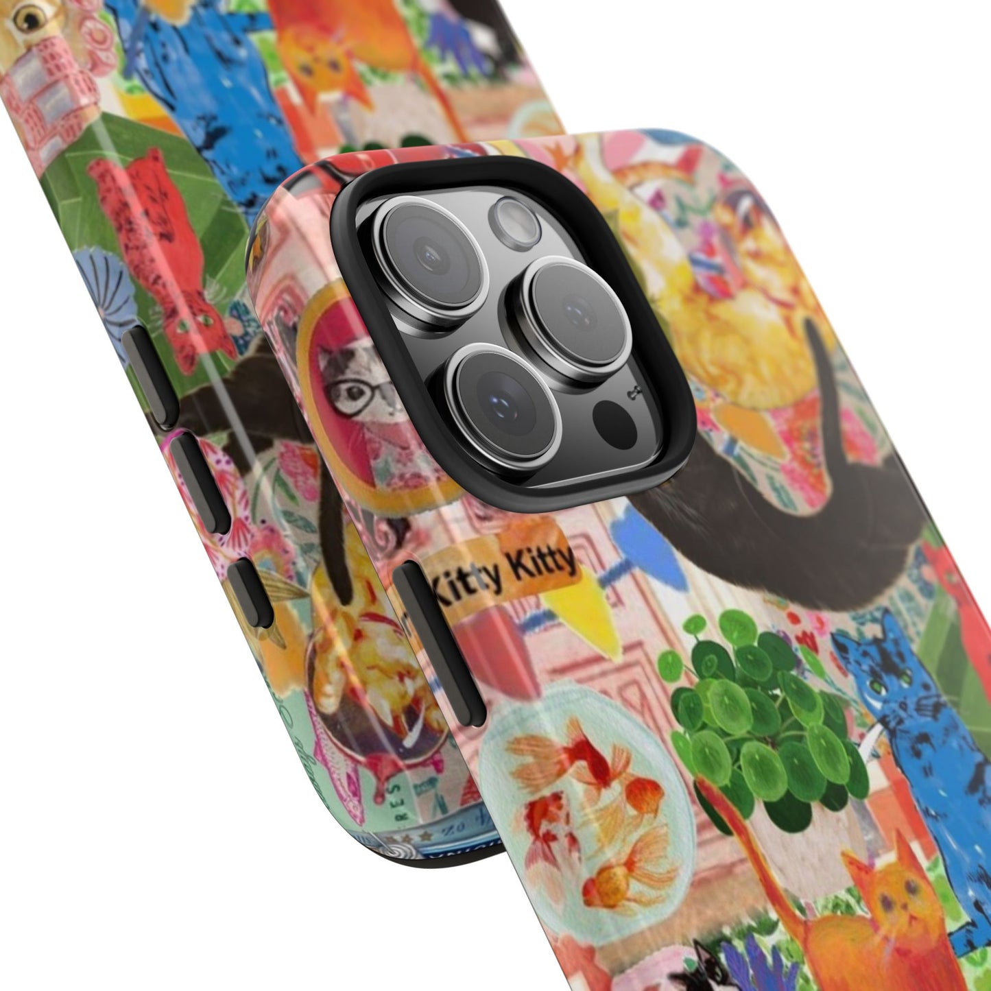 Colorful Cat Phone Case