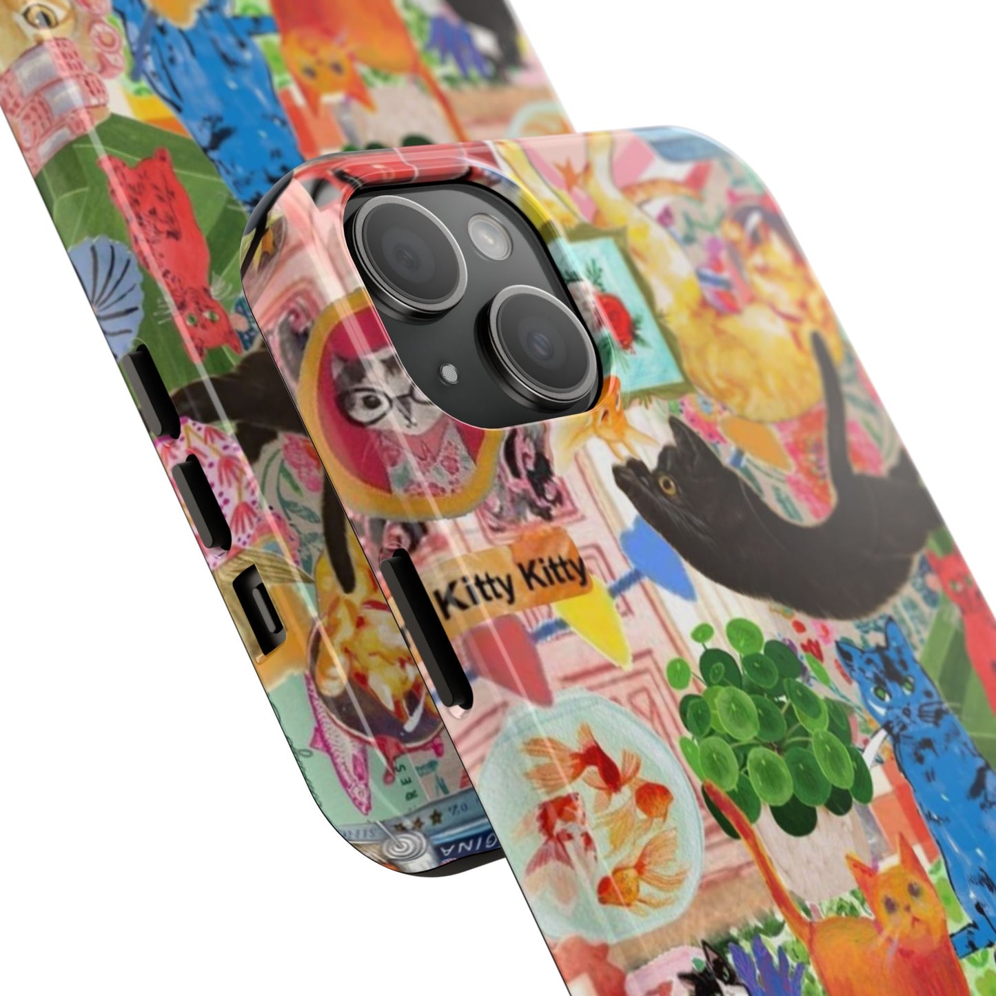 Colorful Cat Phone Case