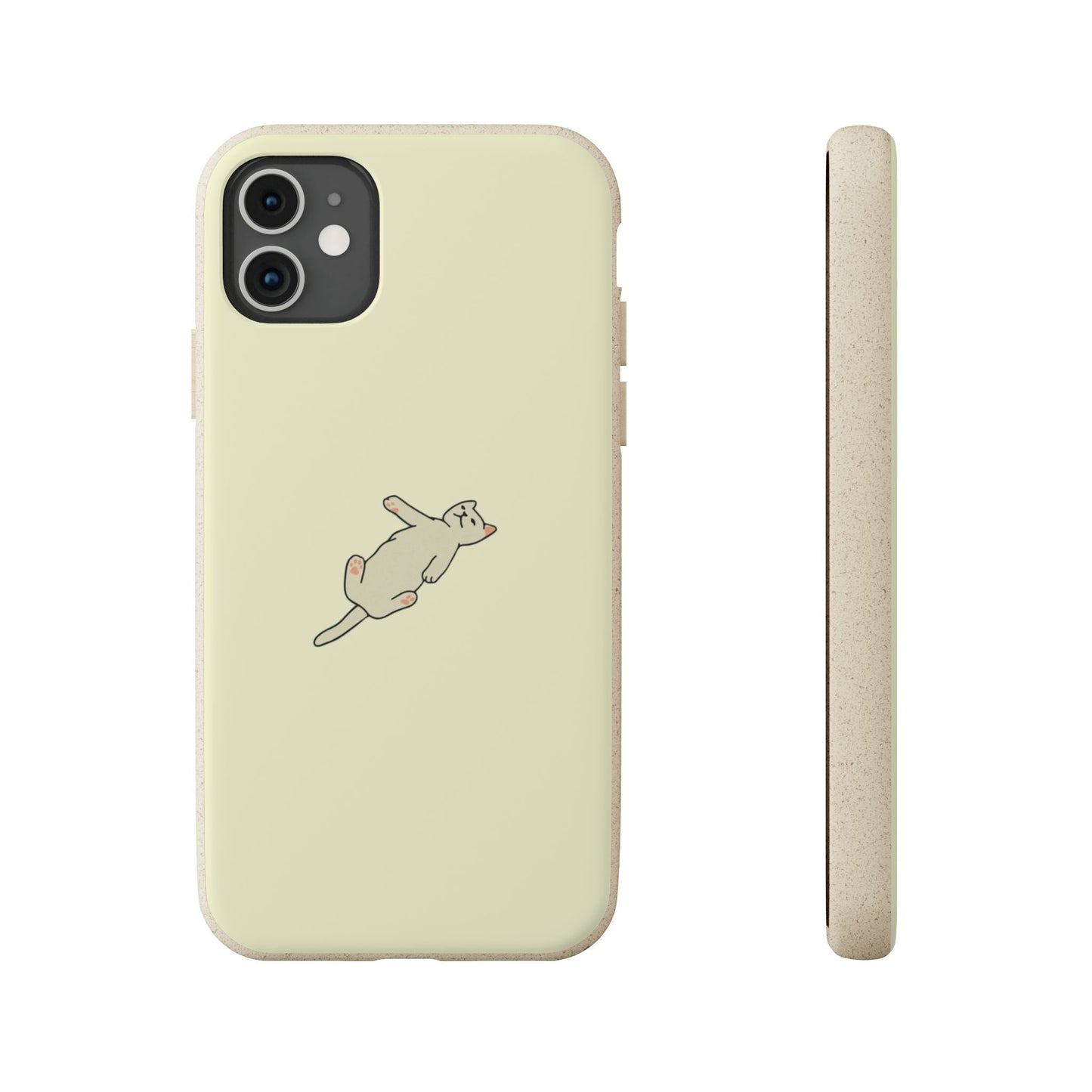 Eco-Friendly Cat Biodegradable Phone Case