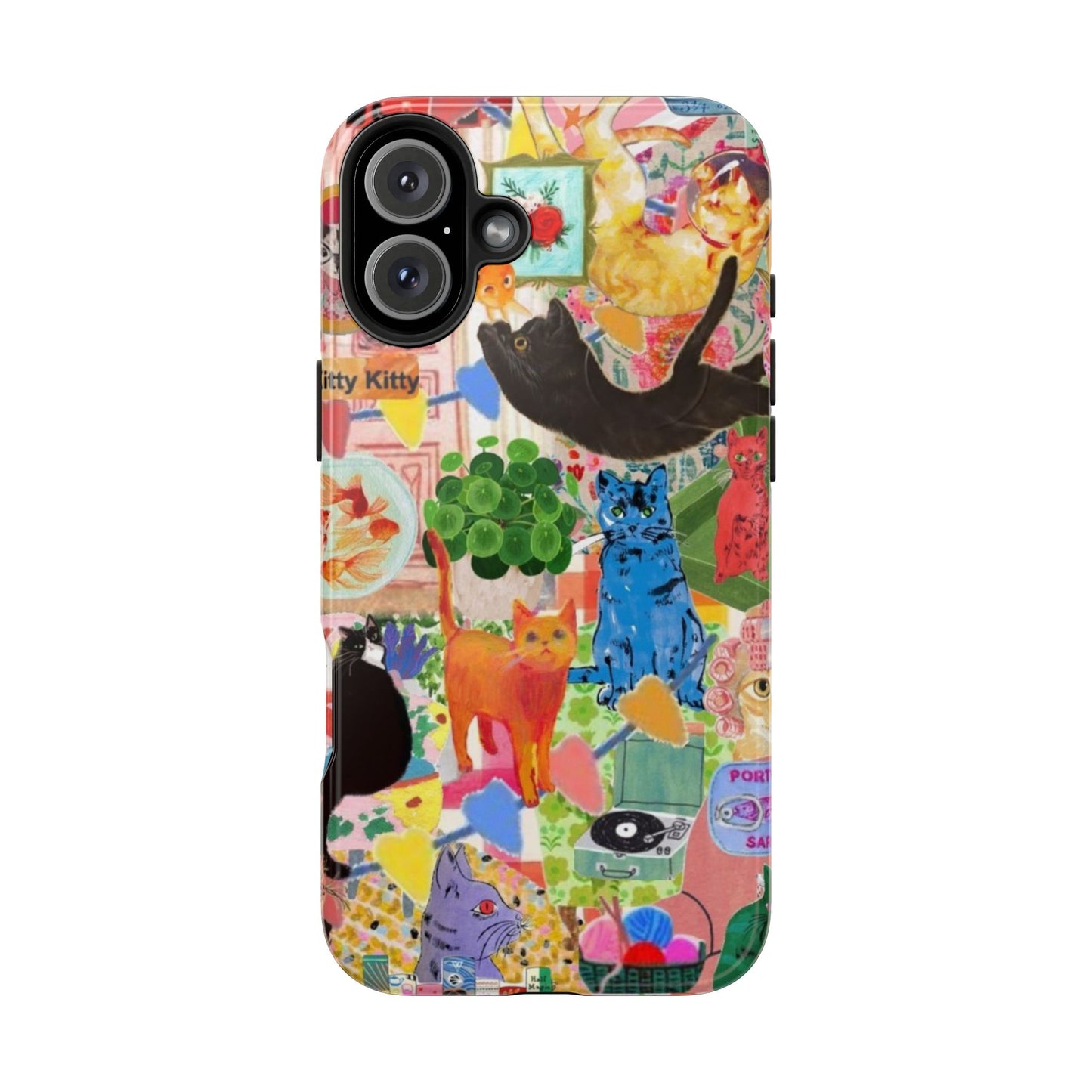 Colorful Cat Phone Case