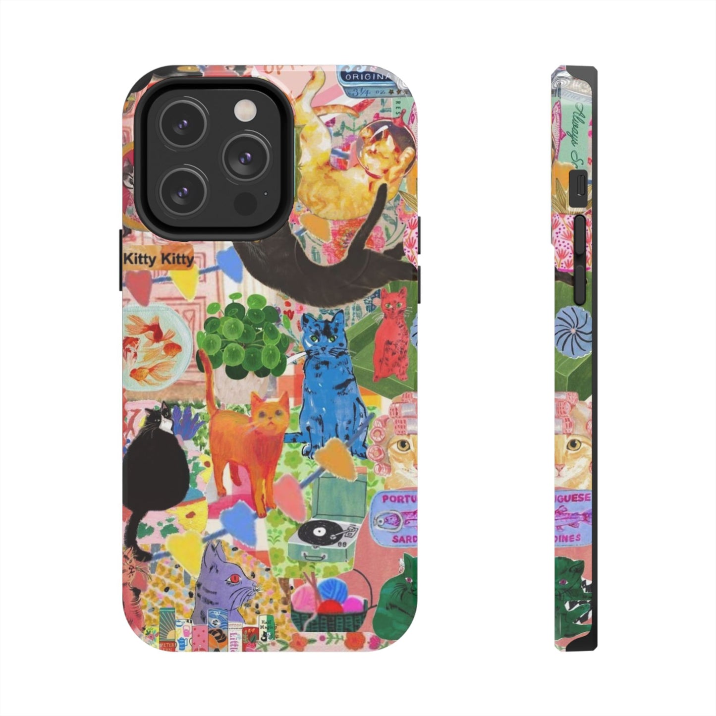 Colorful Cat Phone Case