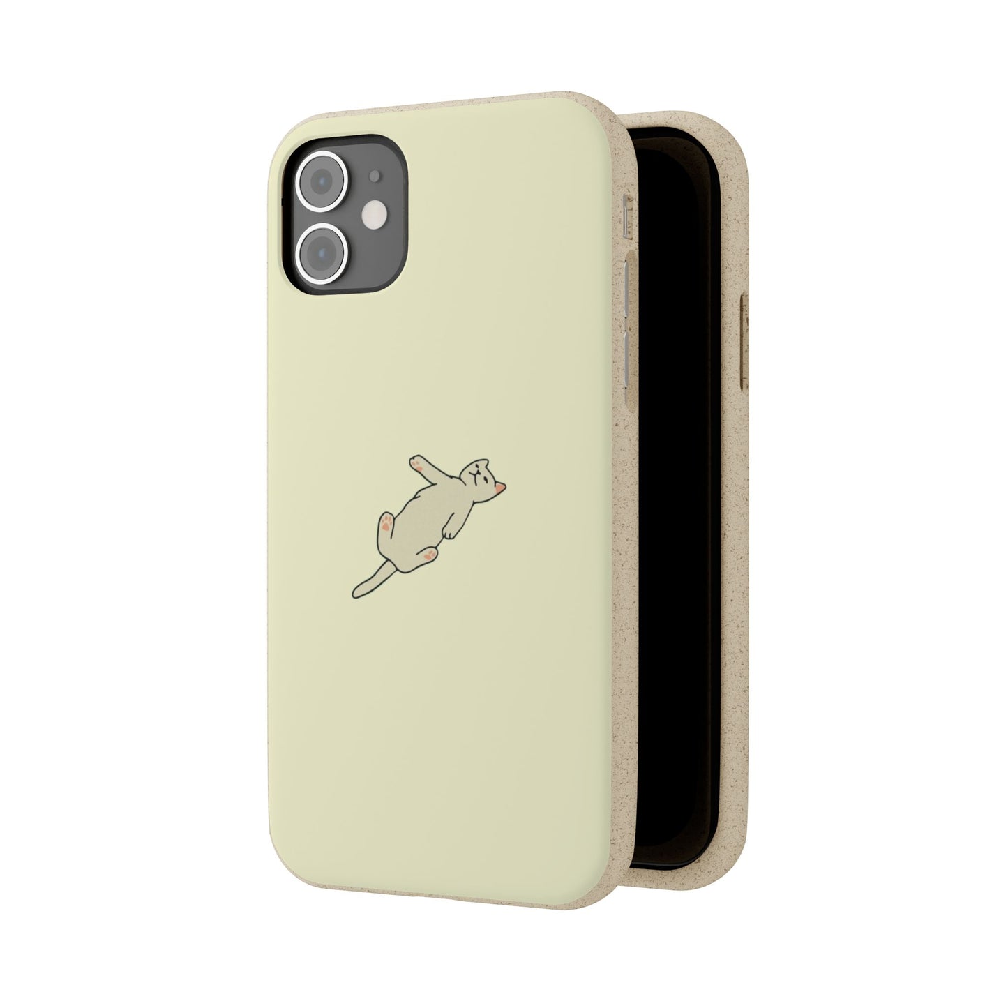 Eco-Friendly Cat Biodegradable Phone Case