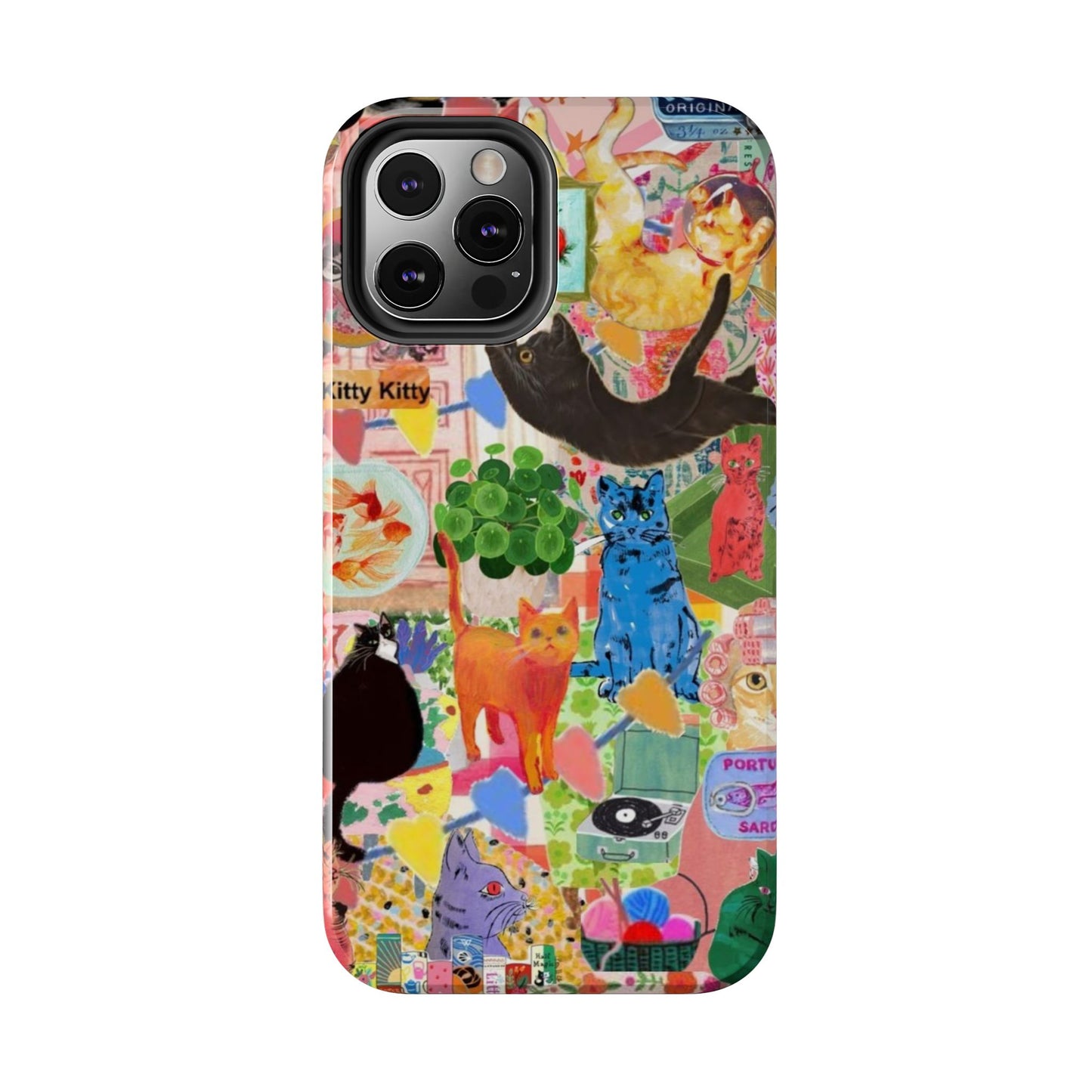 Colorful Cat Phone Case