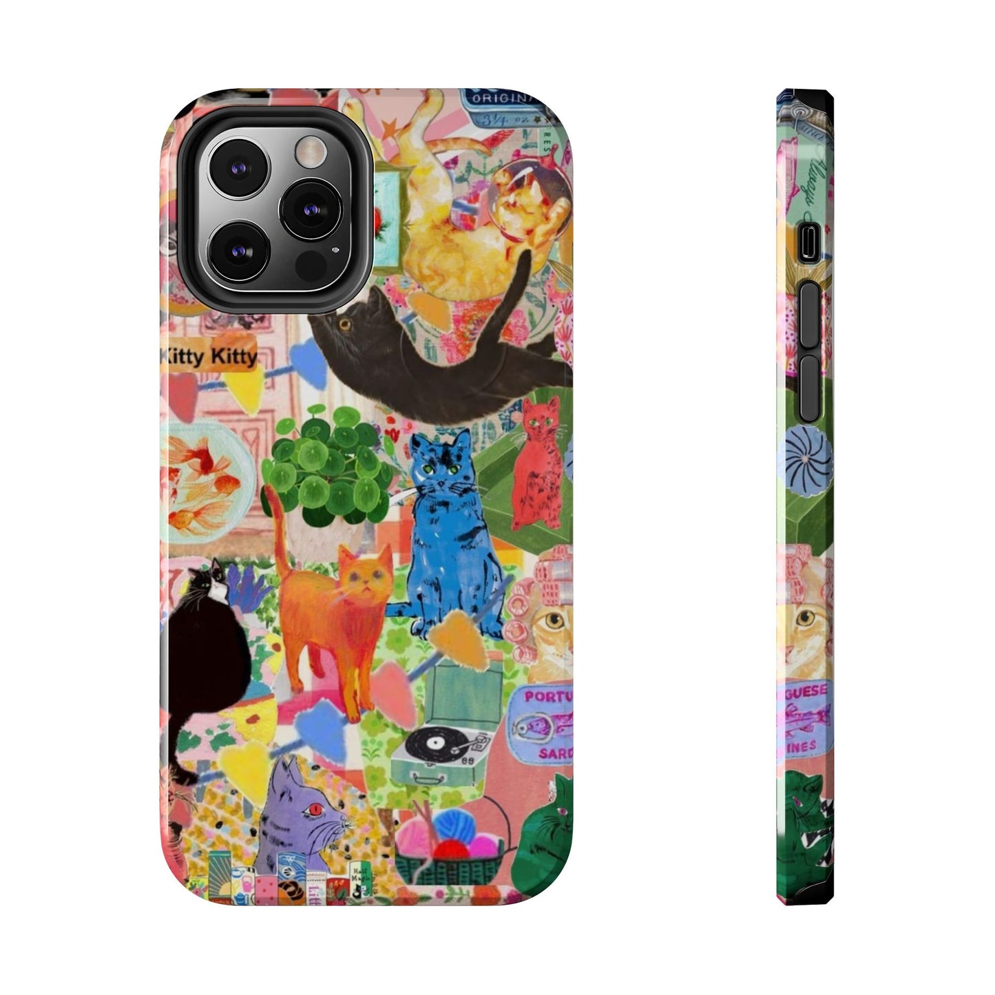 Colorful Cat Phone Case