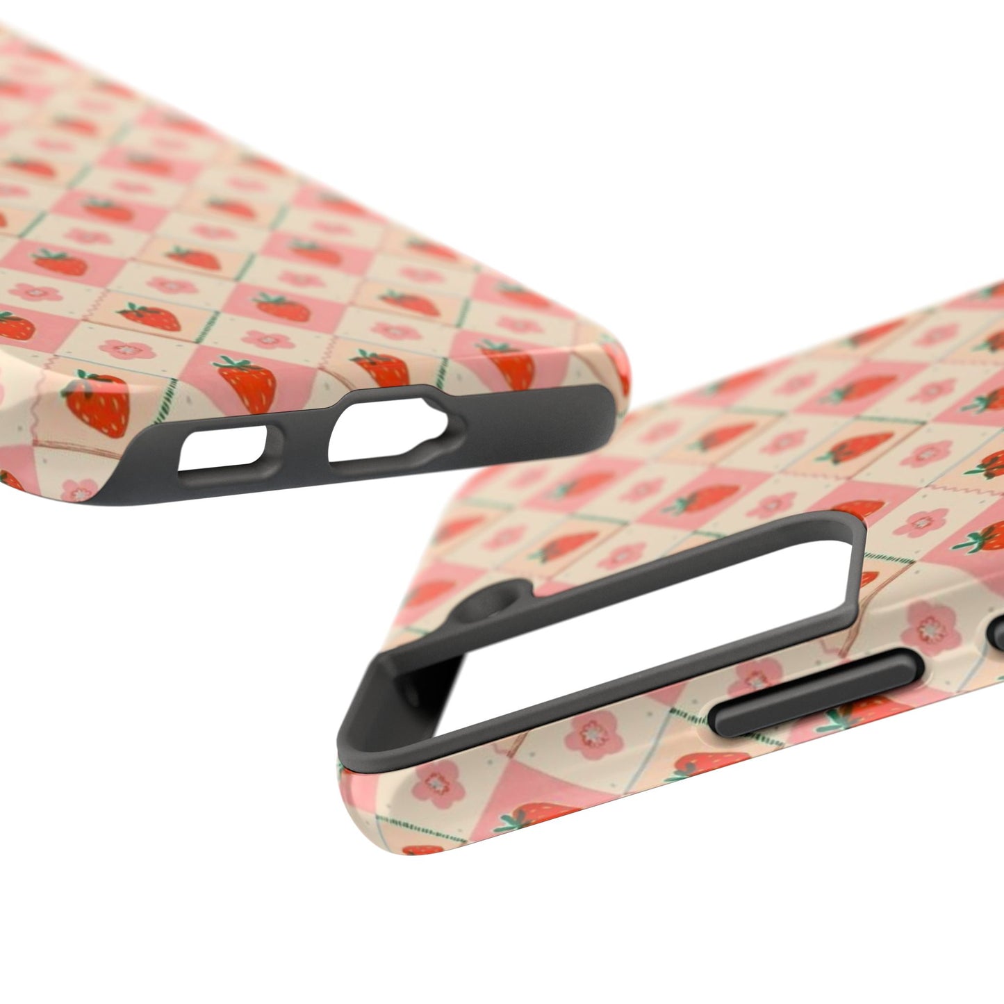 Cute Strawberry Pattern Case