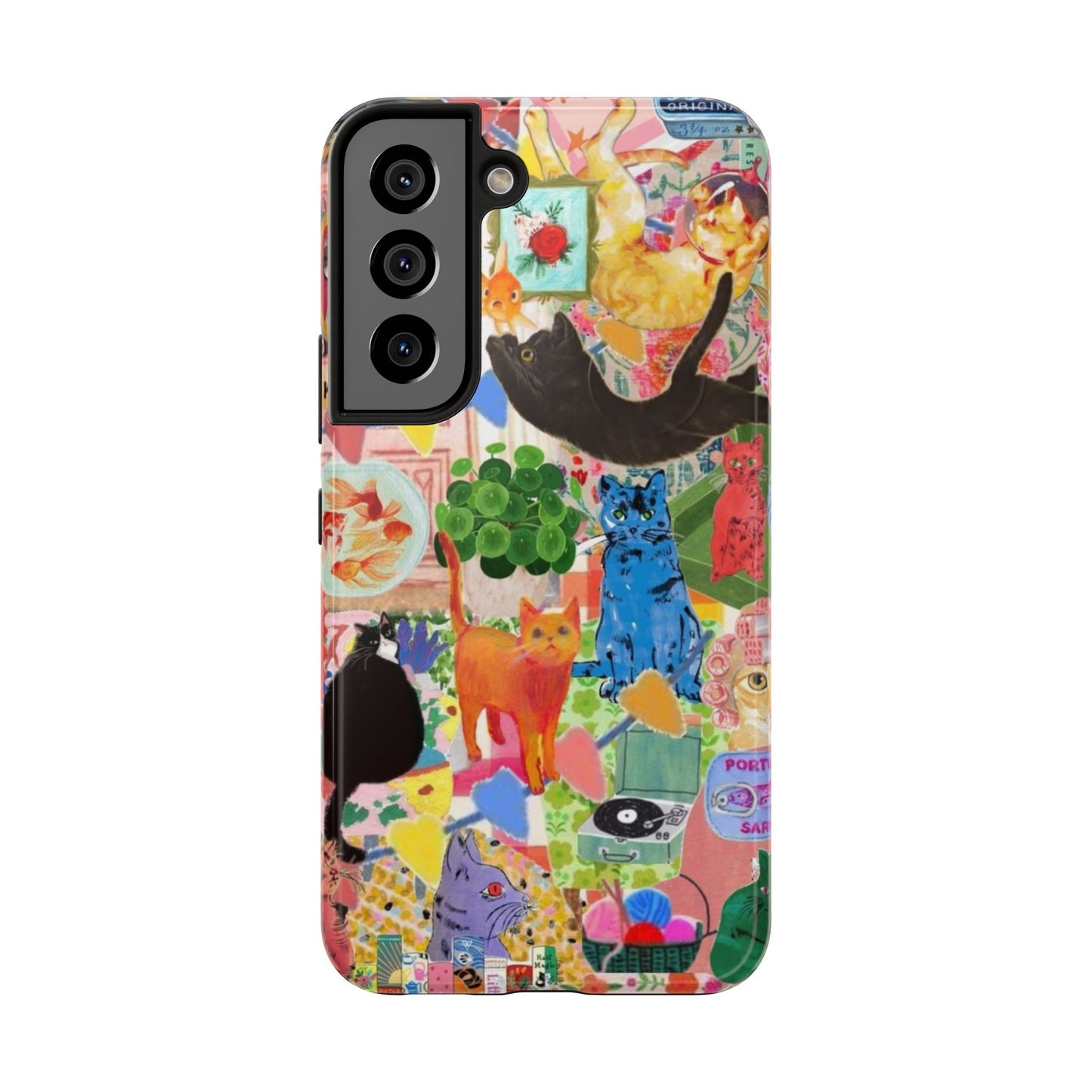 Colorful Cat Phone Case