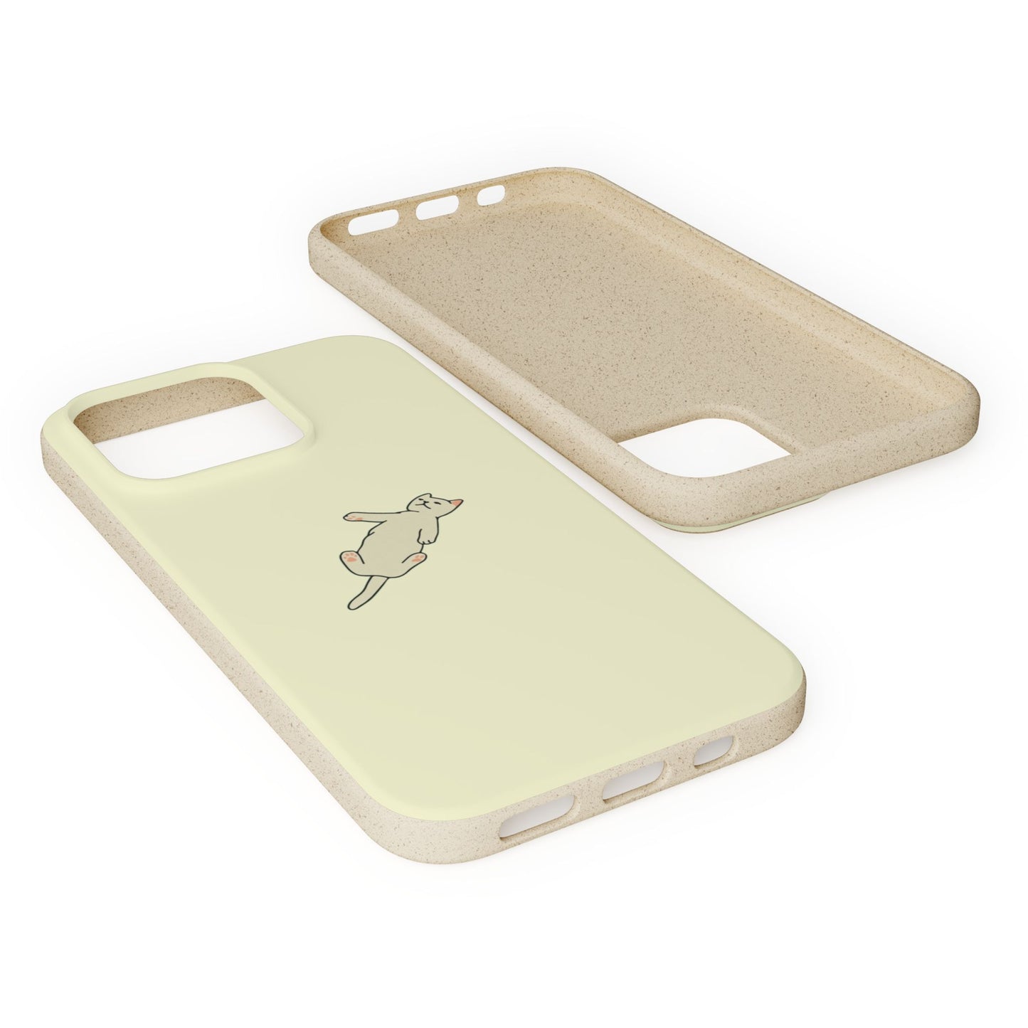 Eco-Friendly Cat Biodegradable Phone Case