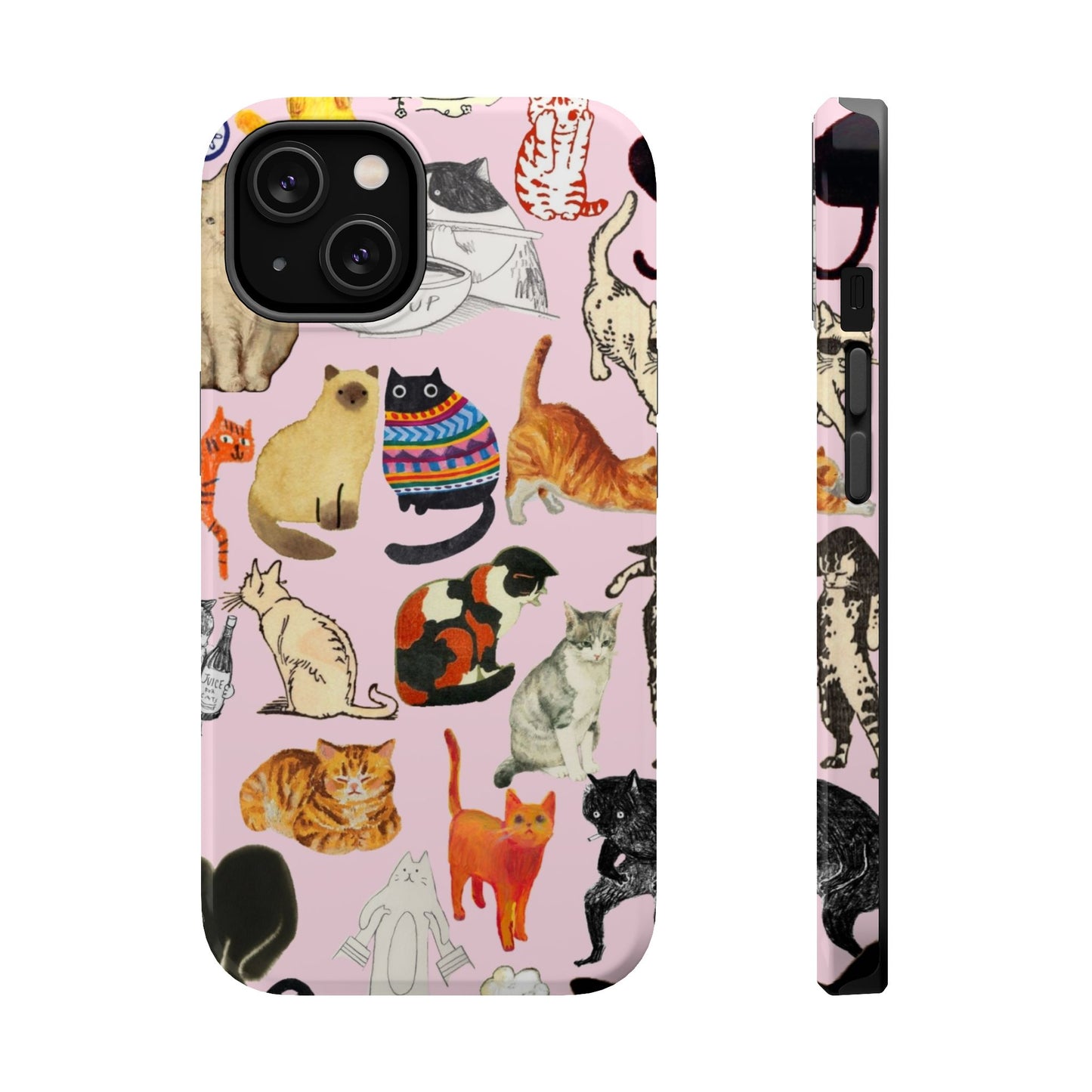 Cat Pattern Magsafe Case