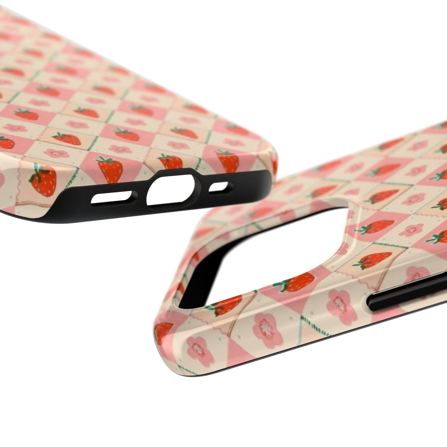 Cute Strawberry Pattern Case