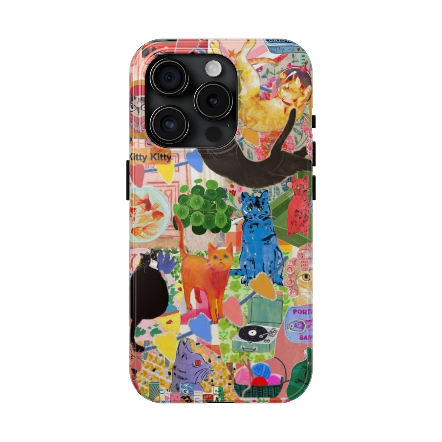 Colorful Cat Phone Case