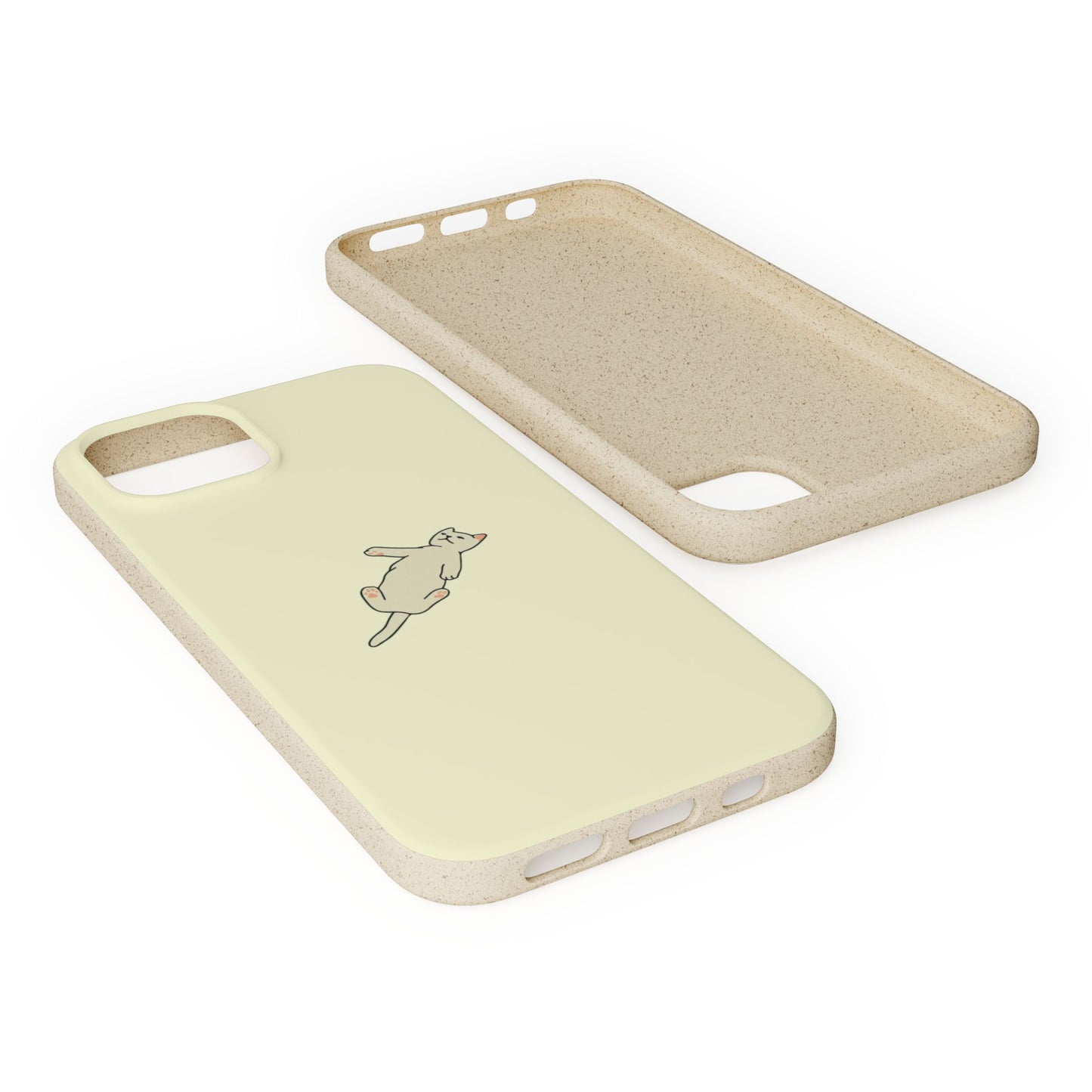 Eco-Friendly Cat Biodegradable Phone Case