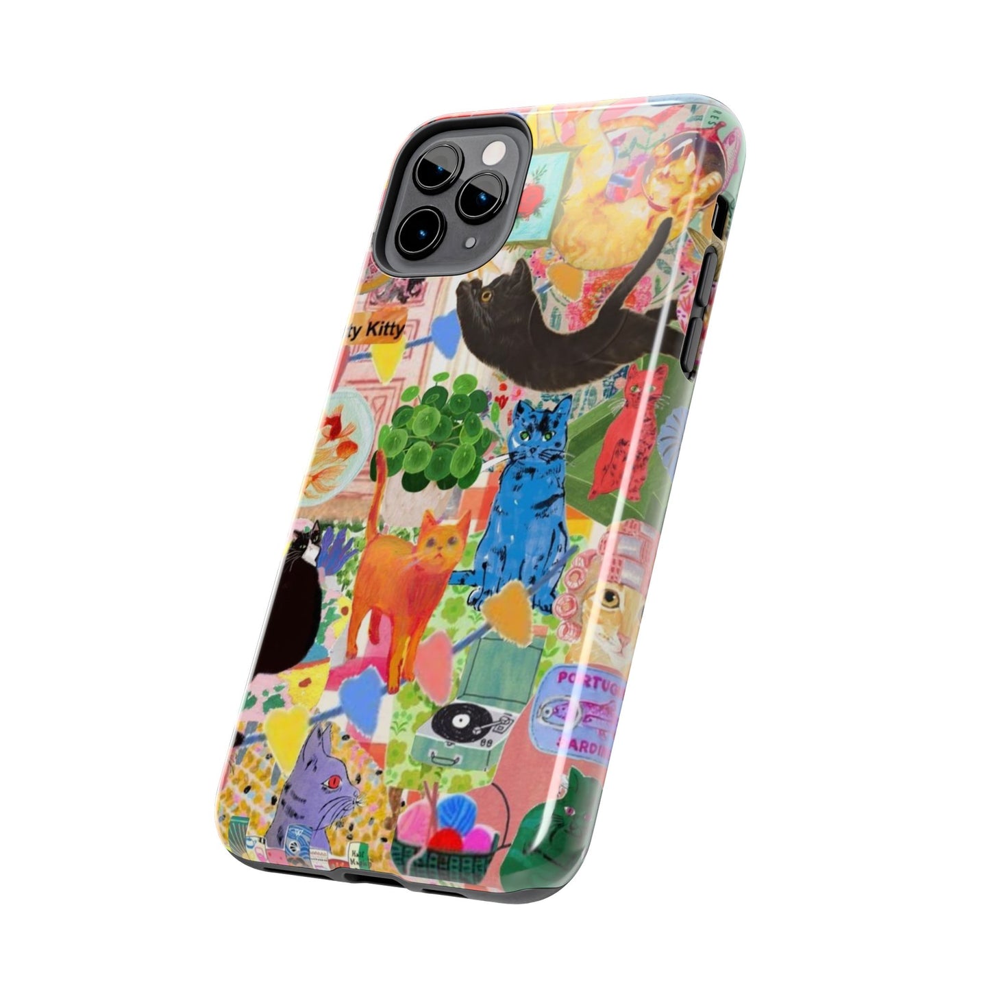 Colorful Cat Phone Case