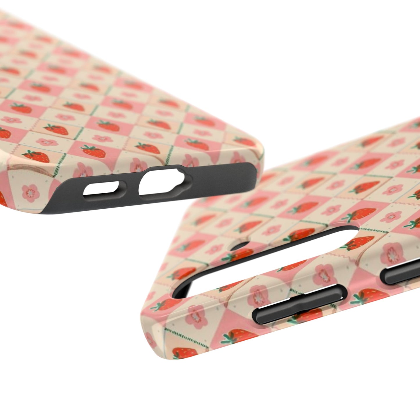 Cute Strawberry Pattern Case