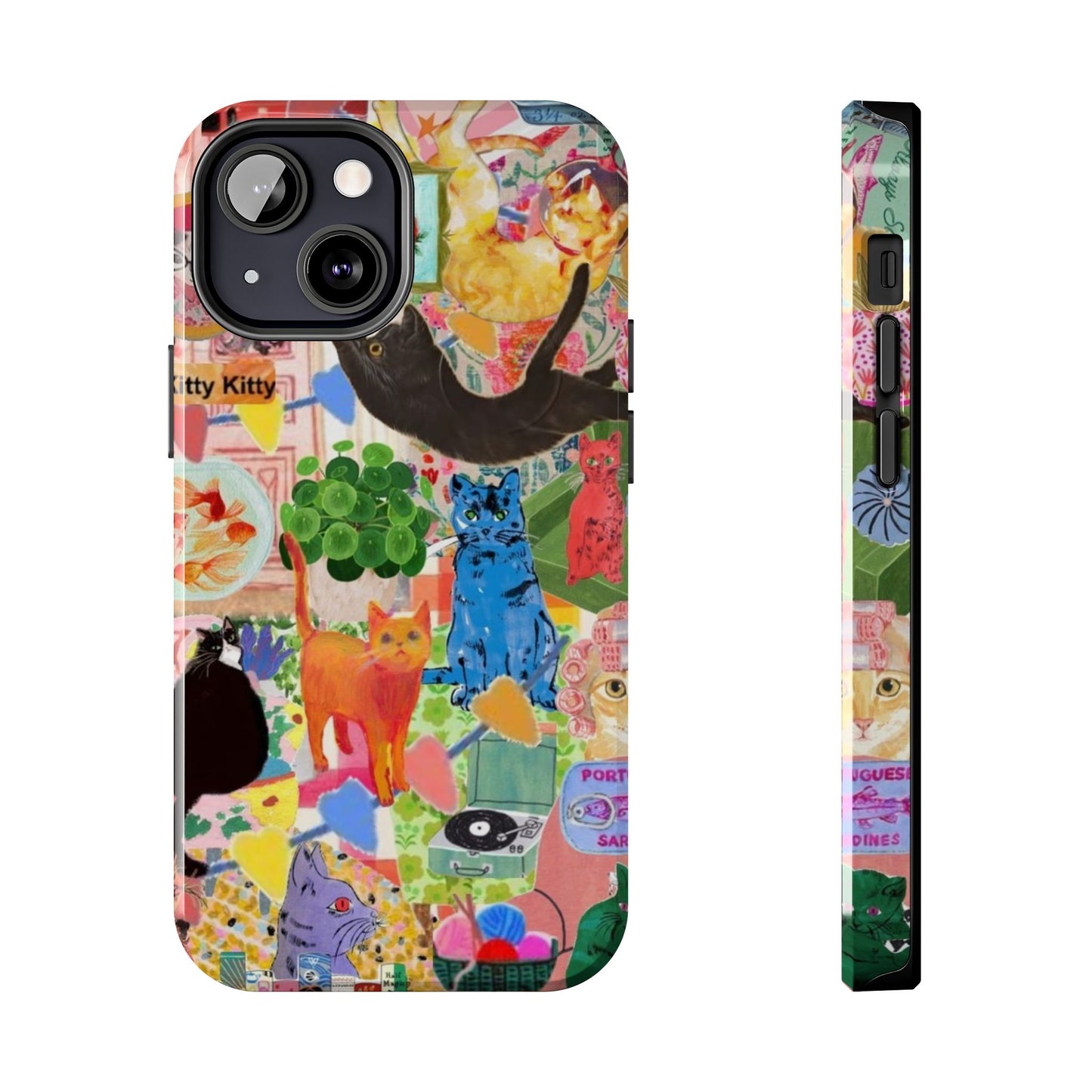 Colorful Cat Phone Case