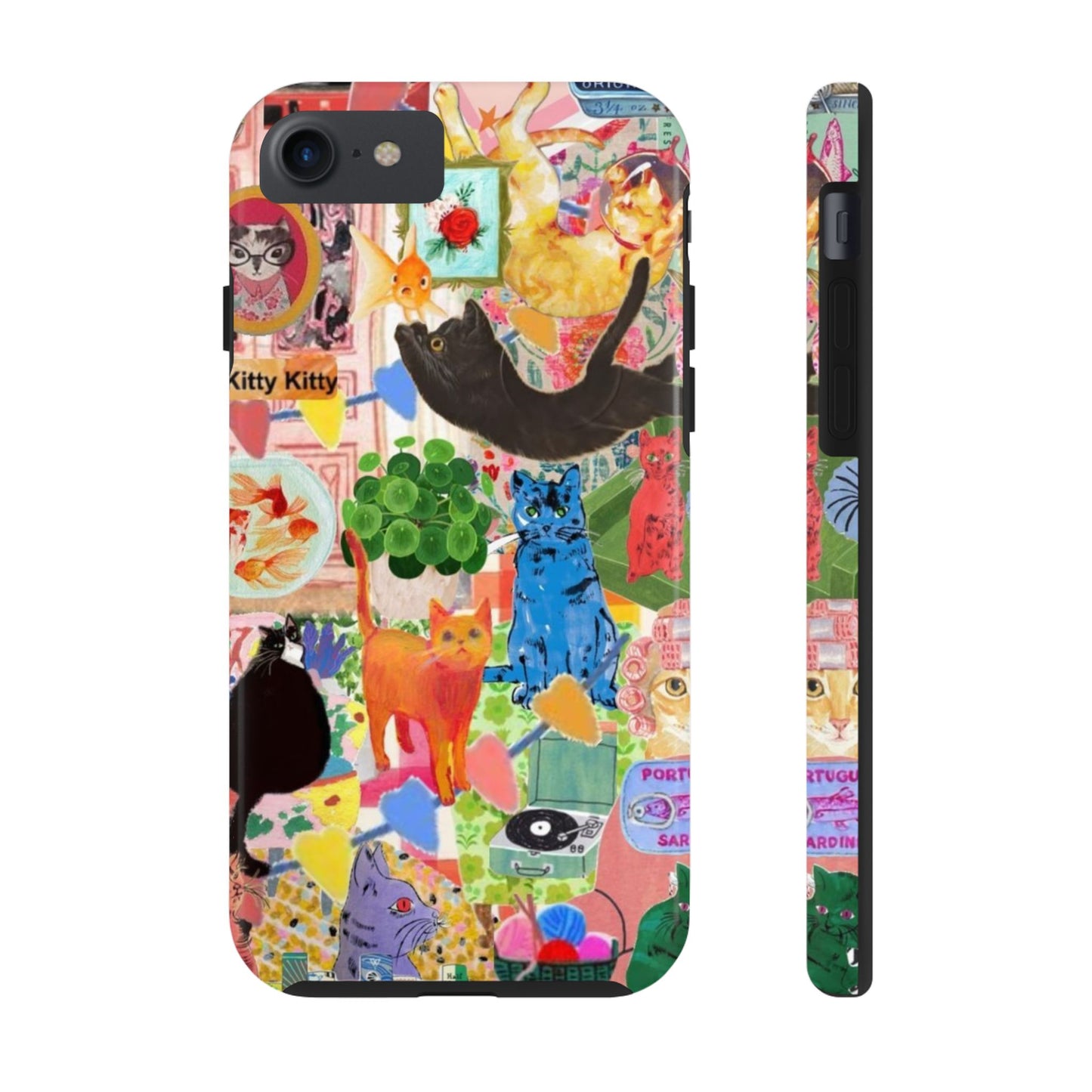 Colorful Cat Phone Case