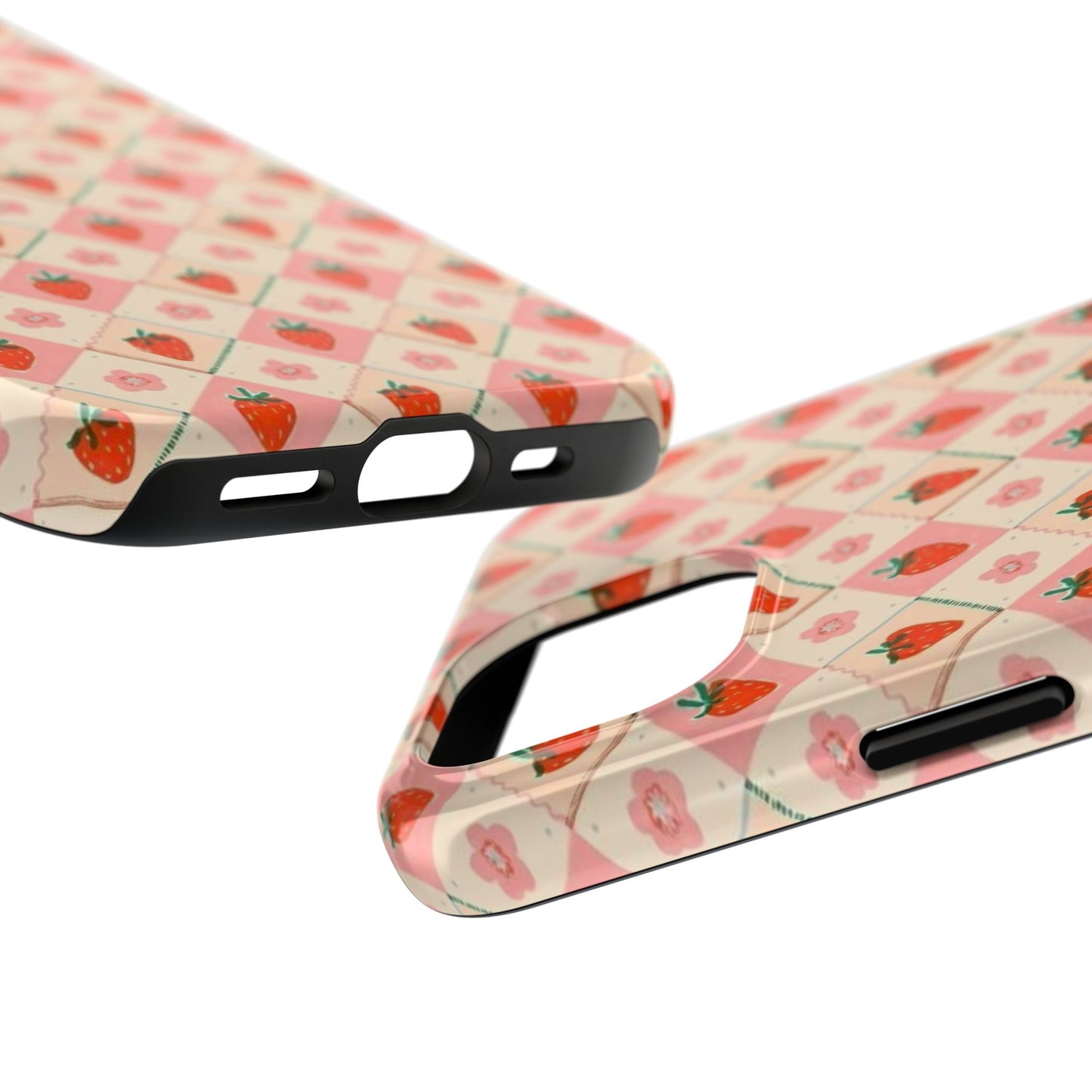 Cute Strawberry Pattern Case