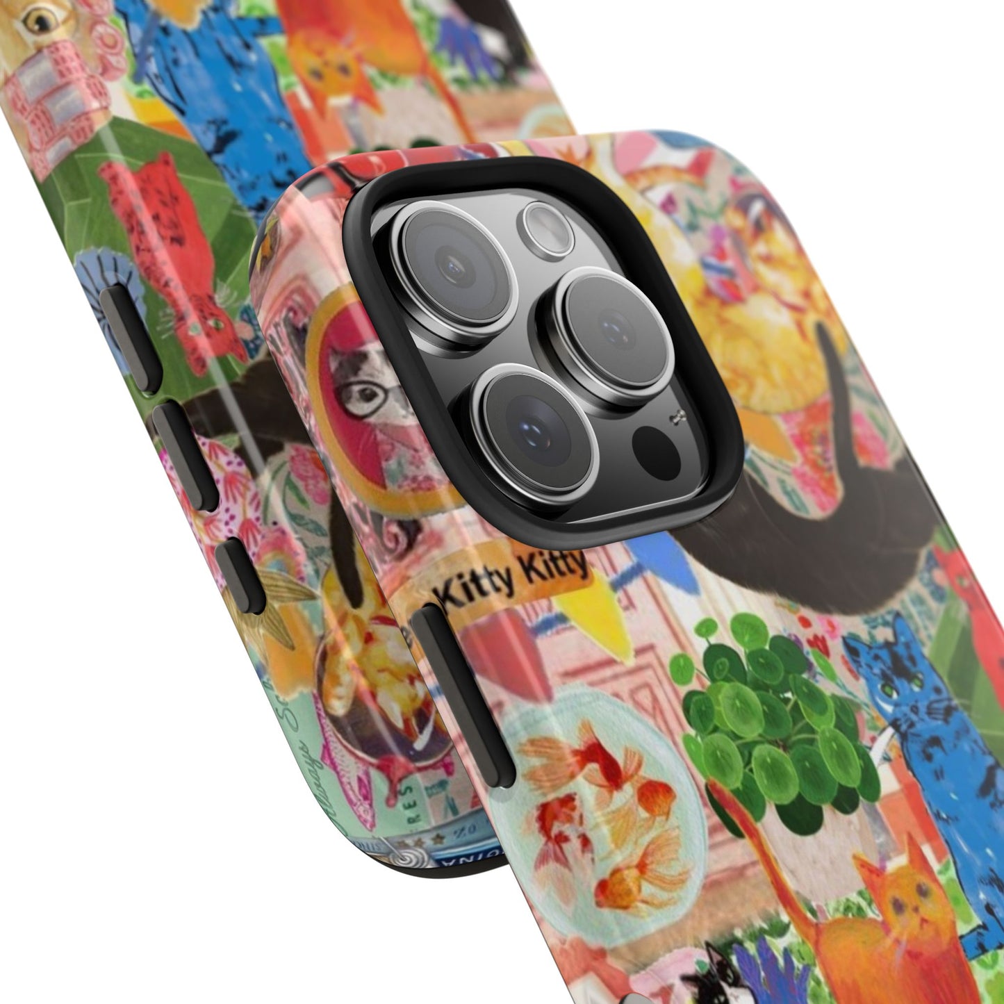 Colorful Cat Phone Case
