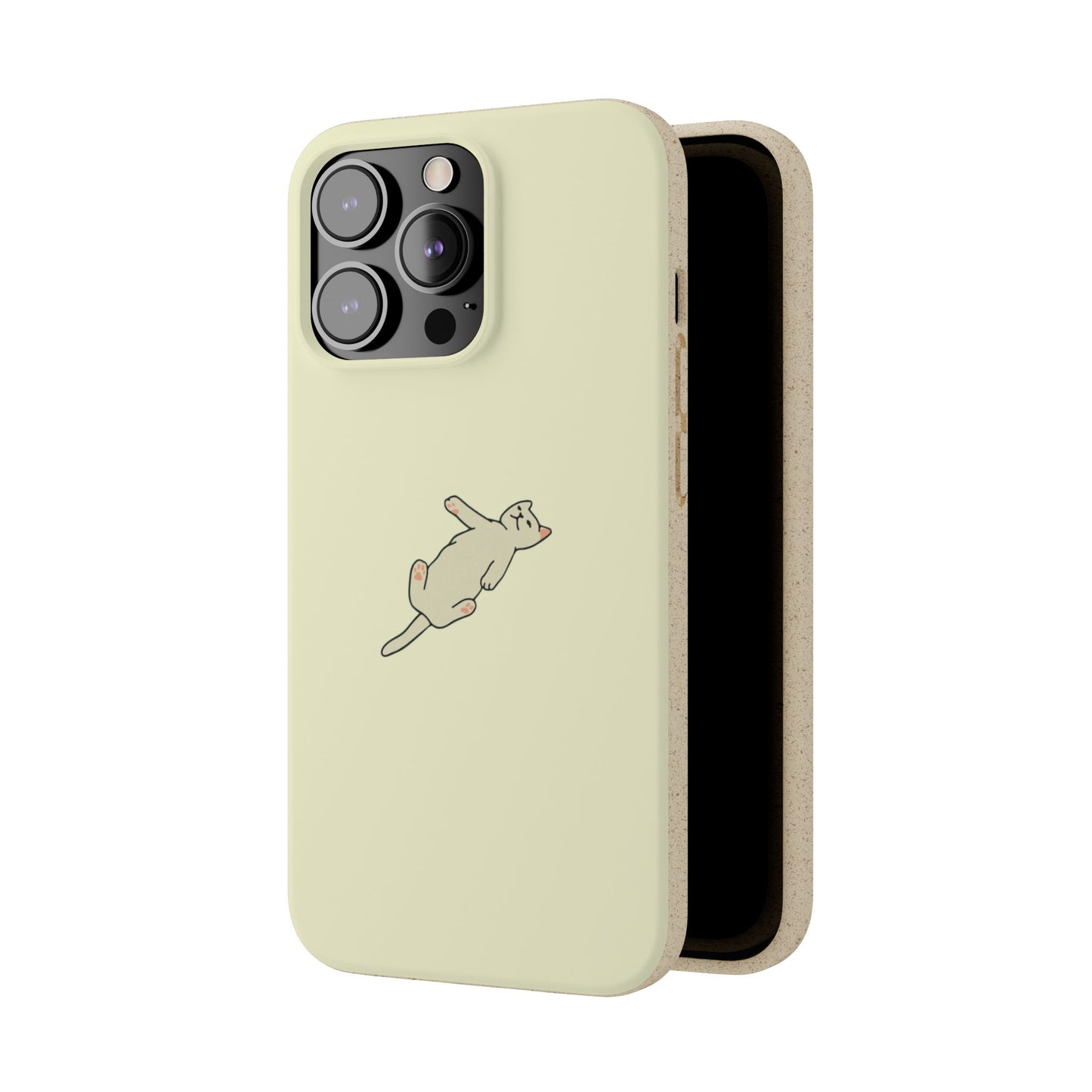Eco-Friendly Cat Biodegradable Phone Case