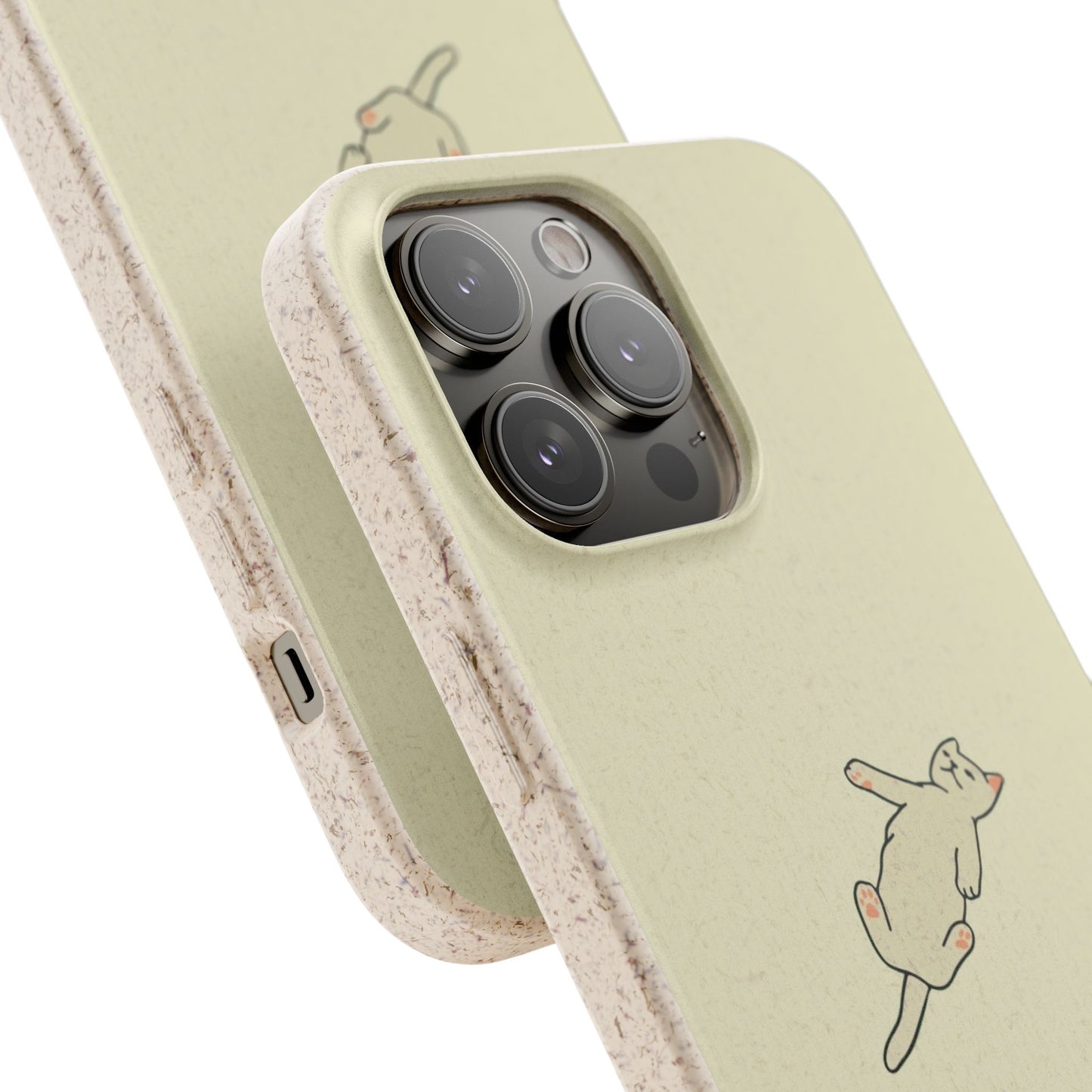 Eco-Friendly Cat Biodegradable Phone Case