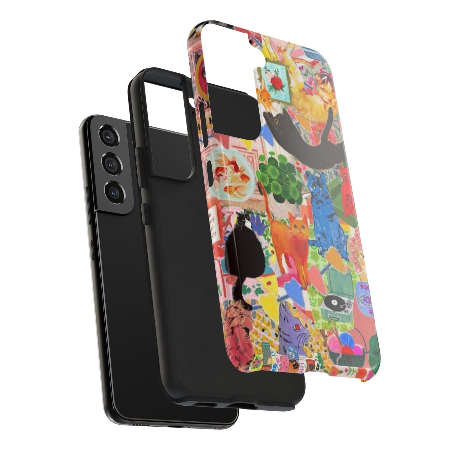 Colorful Cat Phone Case