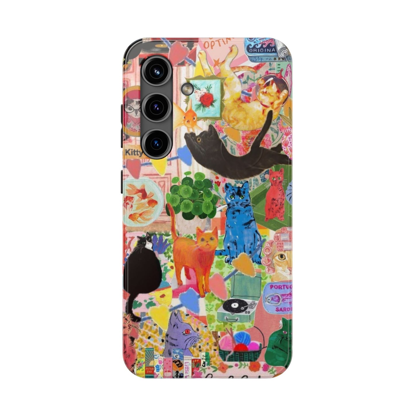 Colorful Cat Phone Case