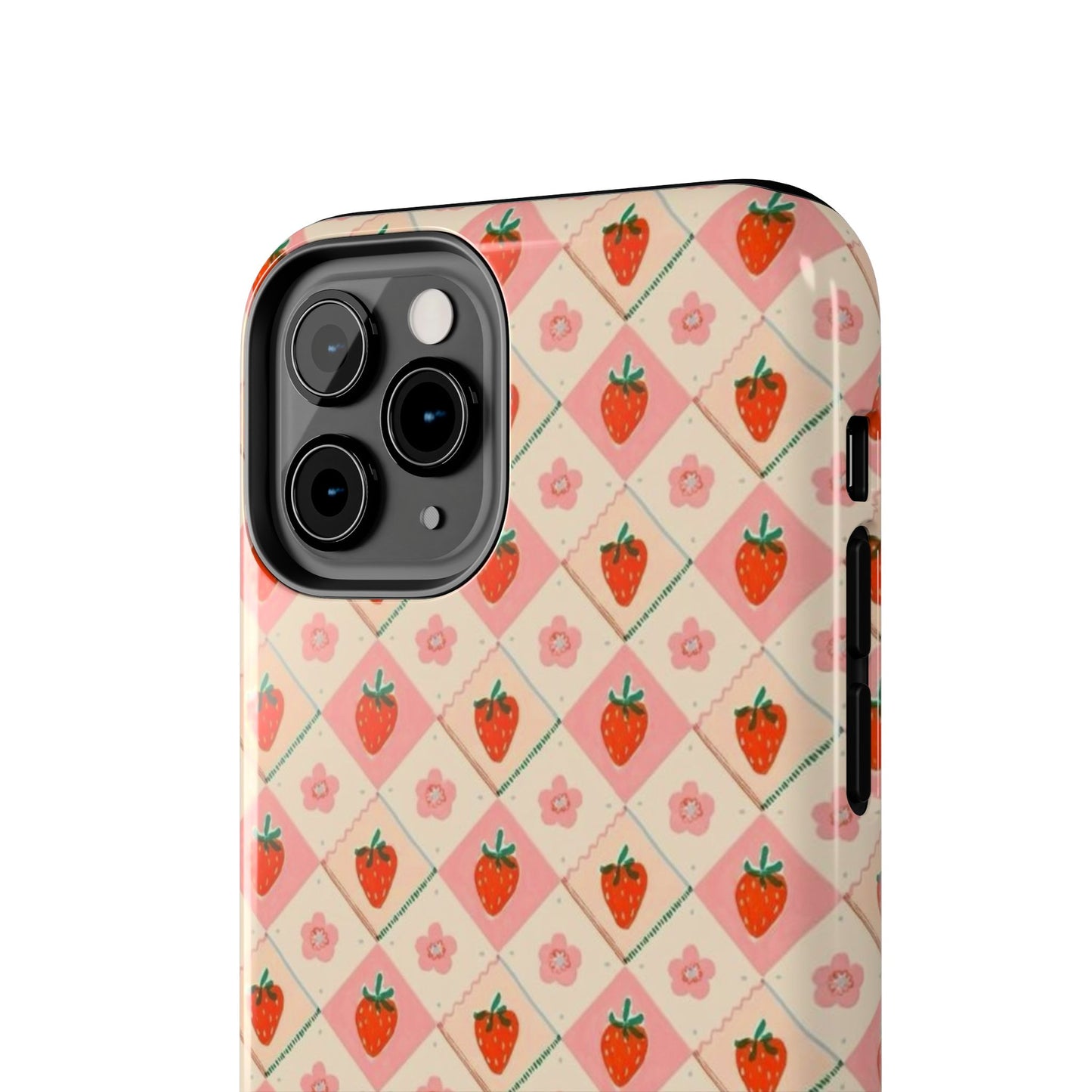Cute Strawberry Pattern Case