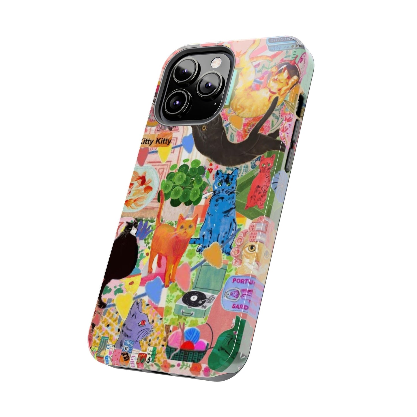 Colorful Cat Phone Case
