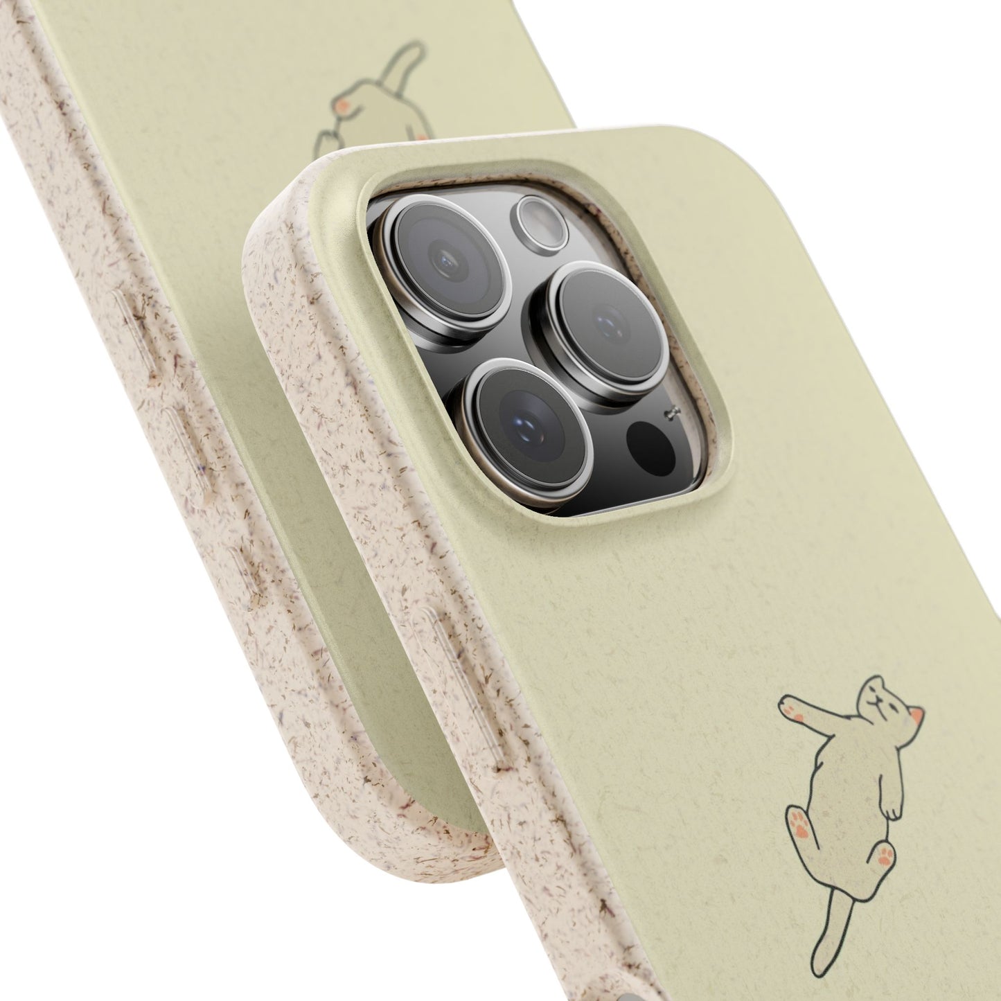 Eco-Friendly Cat Biodegradable Phone Case