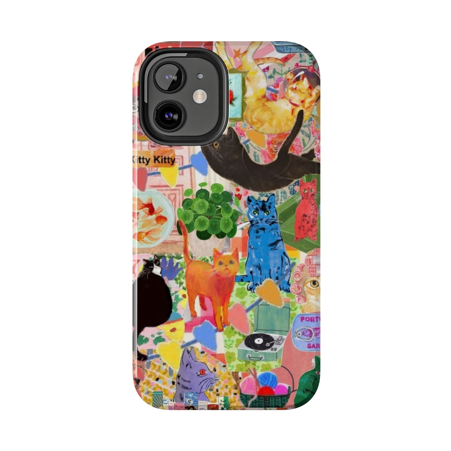 Colorful Cat Phone Case