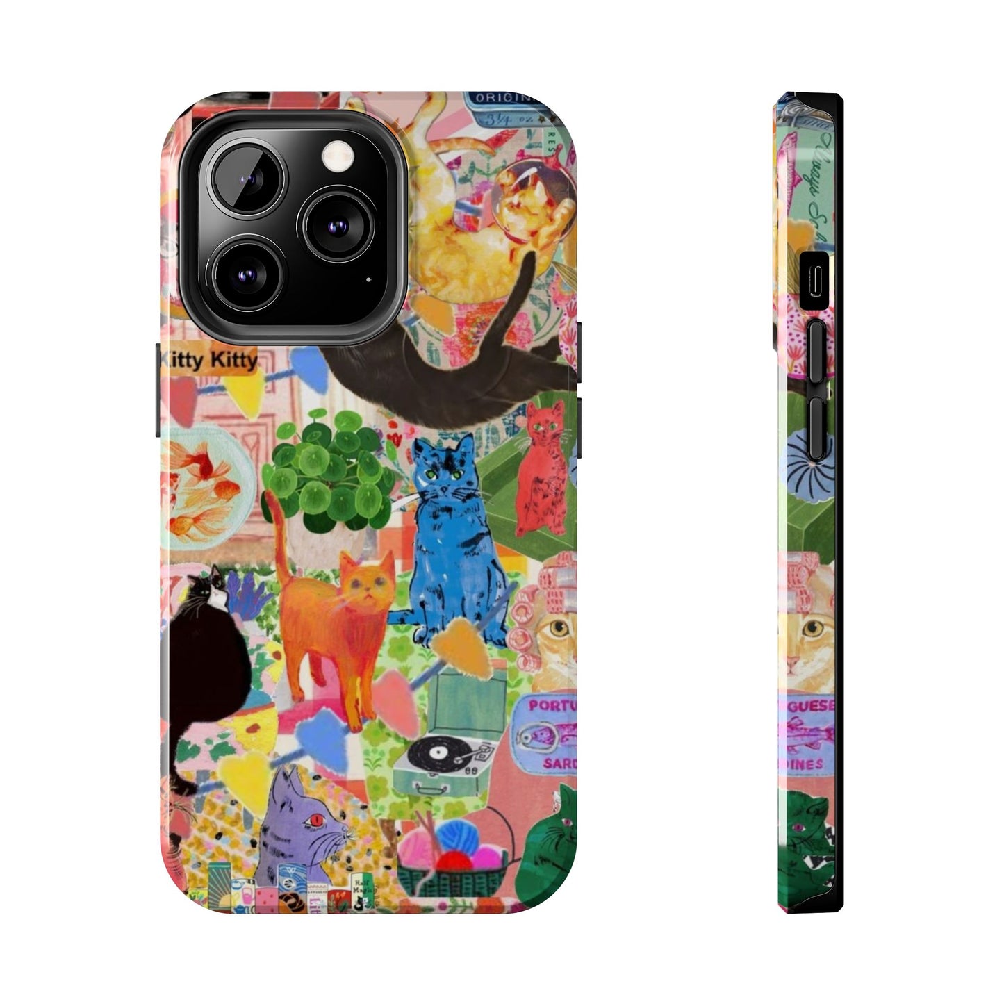 Colorful Cat Phone Case