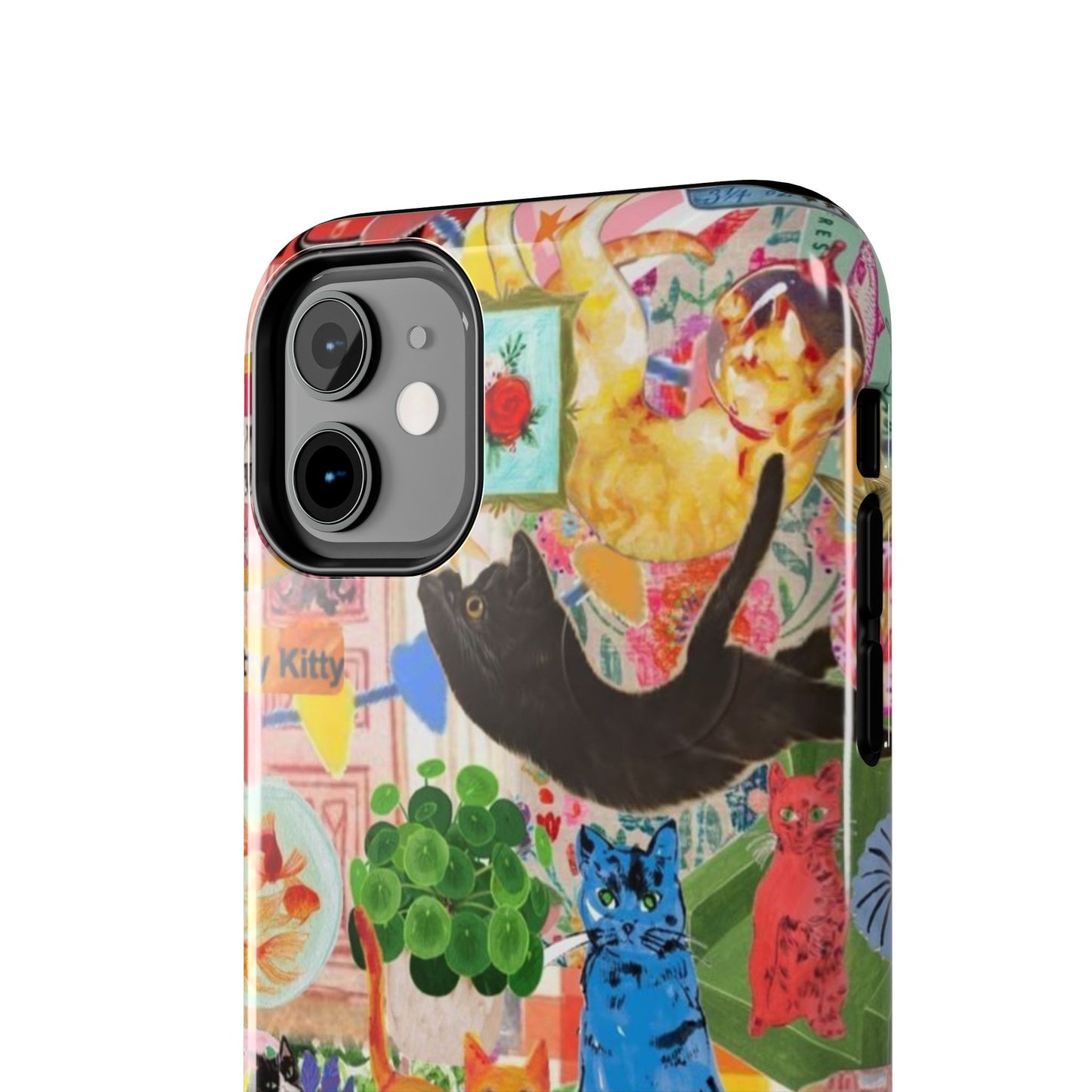 Colorful Cat Phone Case