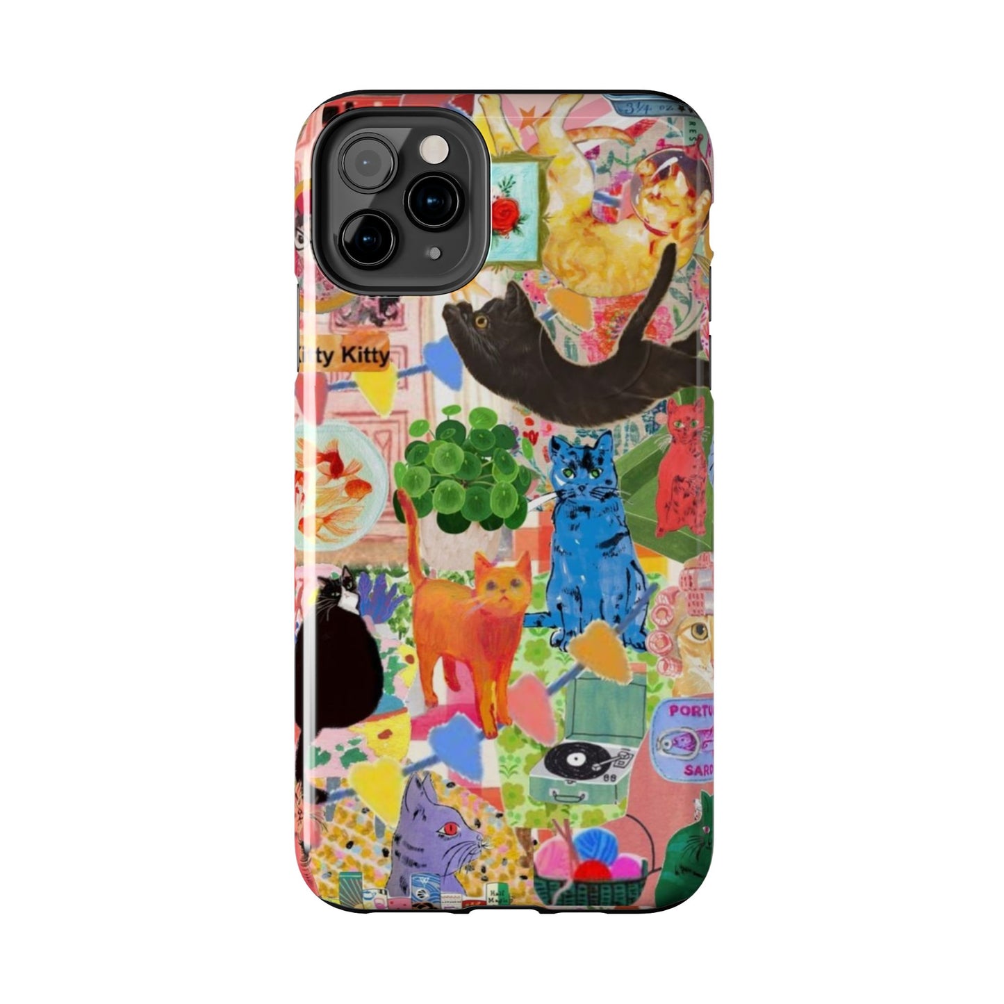 Colorful Cat Phone Case