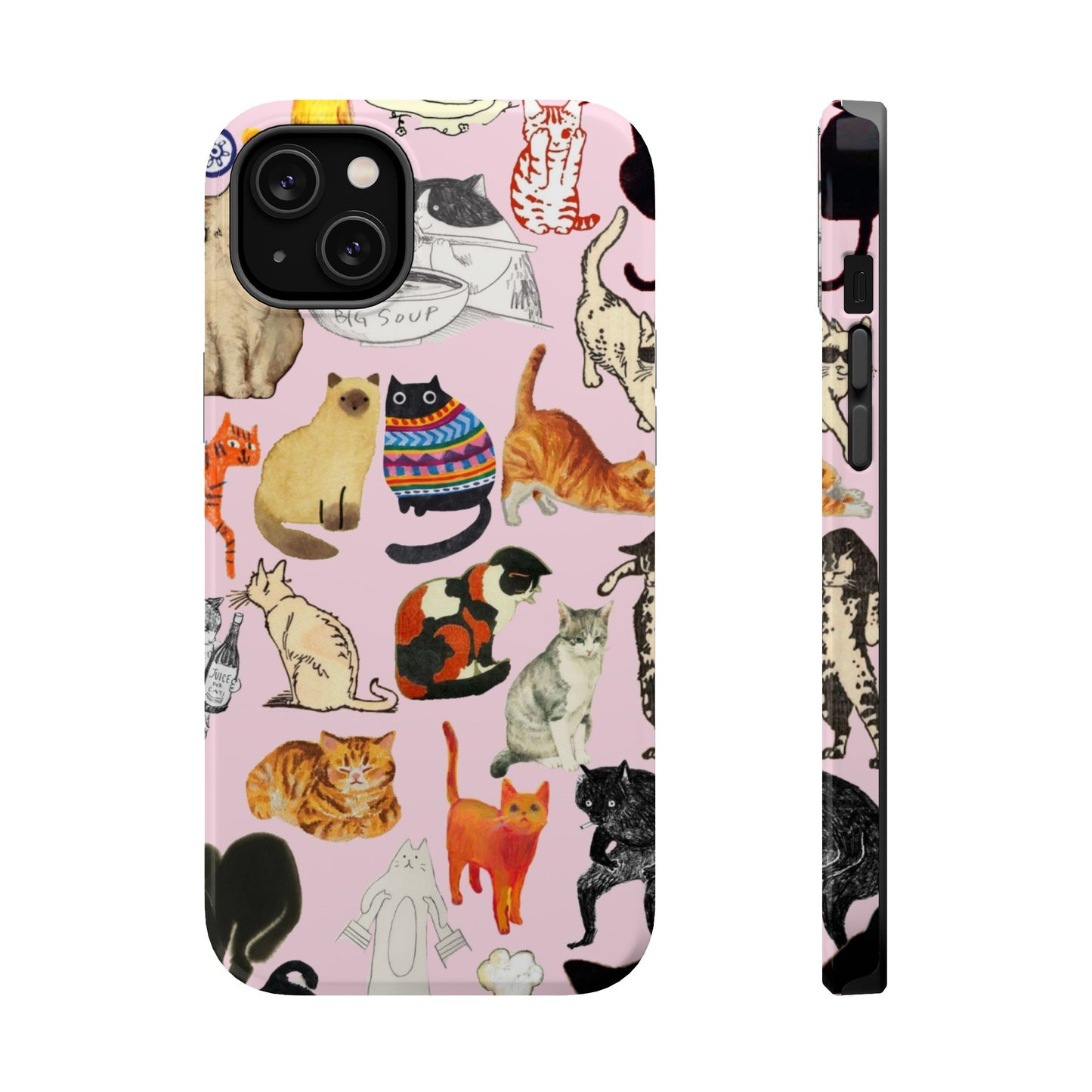 Cat Pattern Magsafe Case