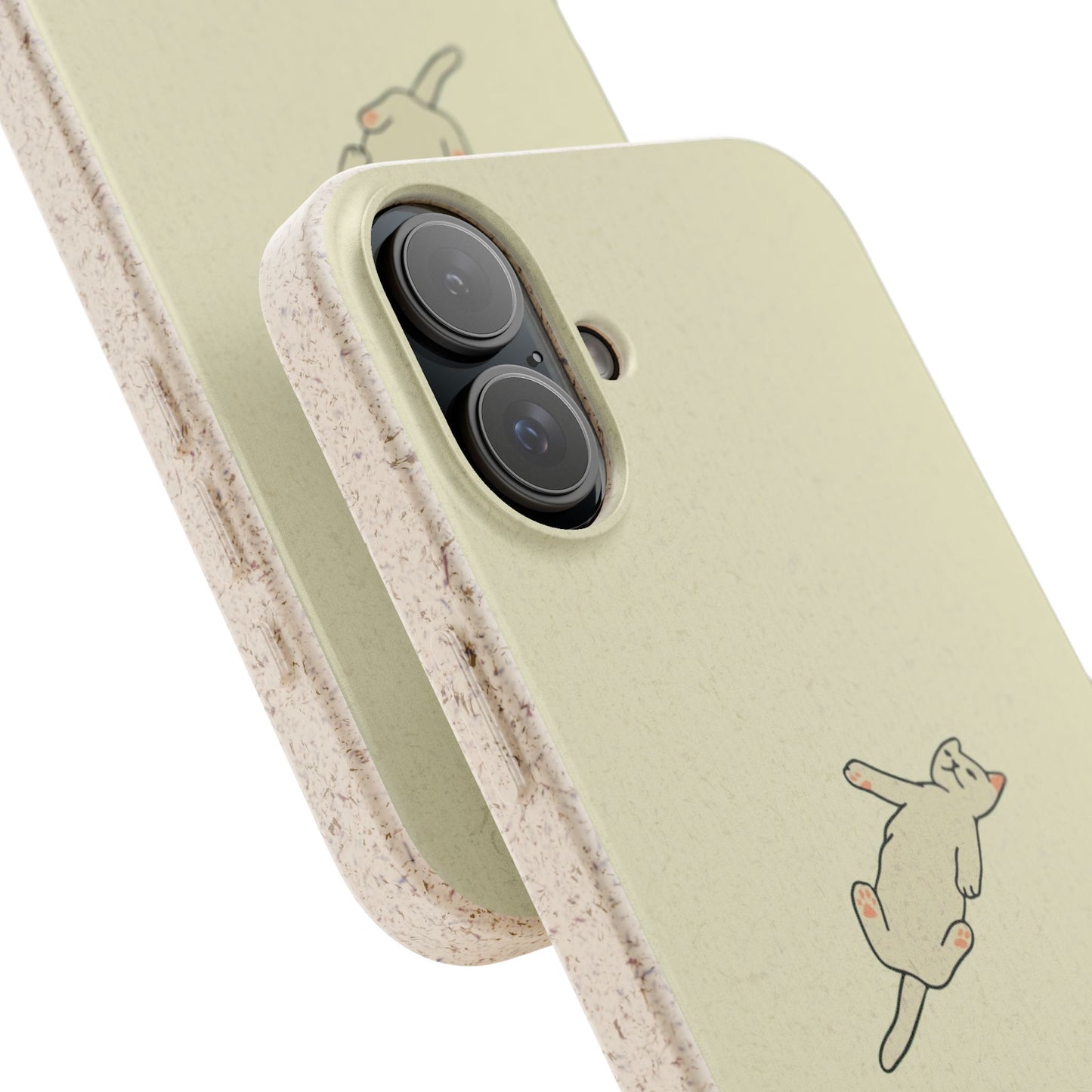 Eco-Friendly Cat Biodegradable Phone Case
